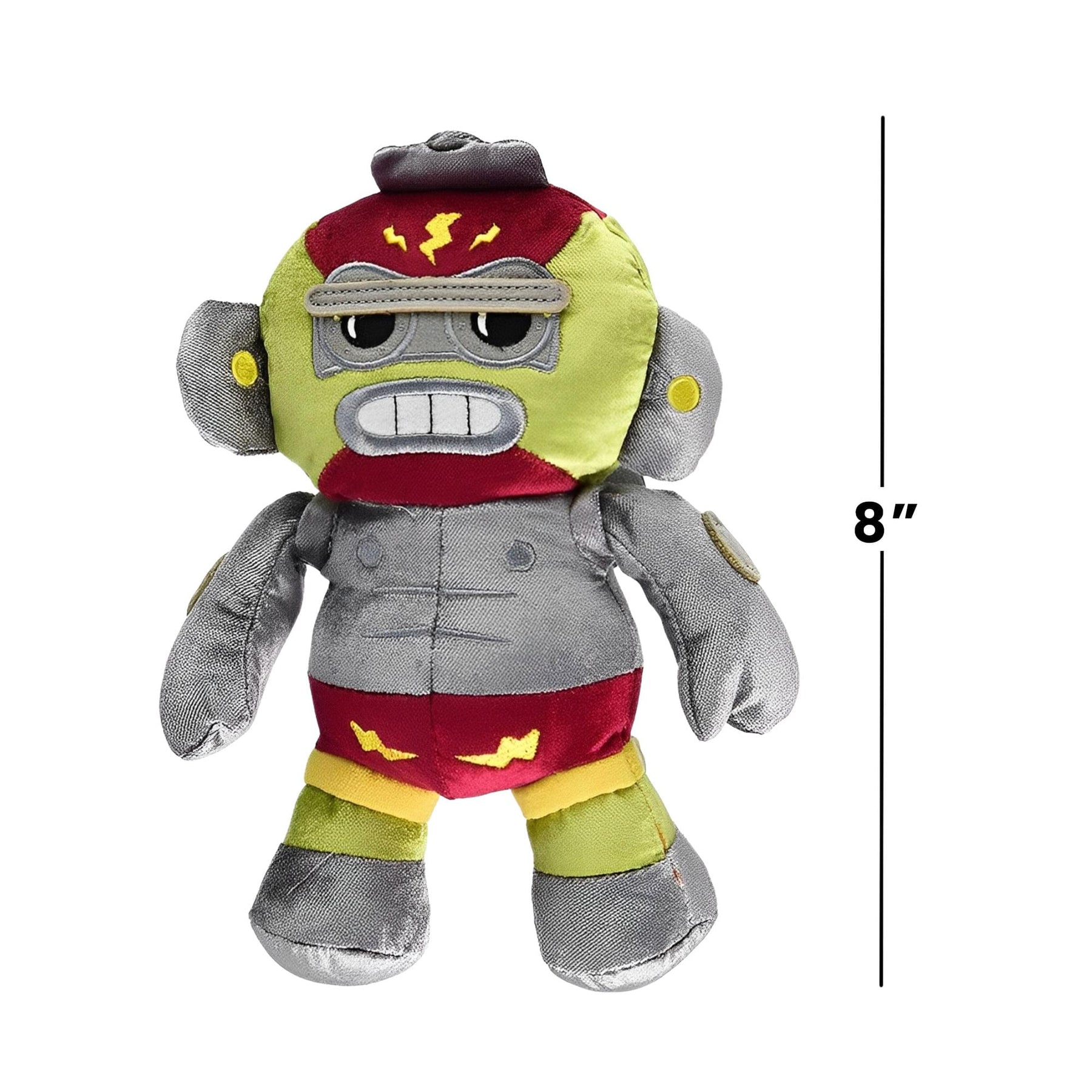 WhimWham 8" Plush, Monkey Robot Lucha Libre