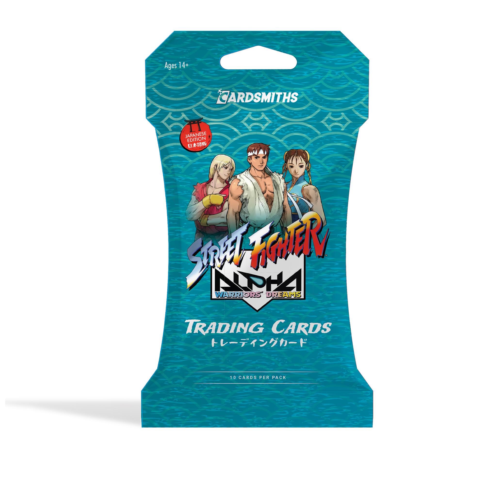 Street Fighter Alpha Trading Cards (Japanese Edition) Inner Carton | 36 Packs