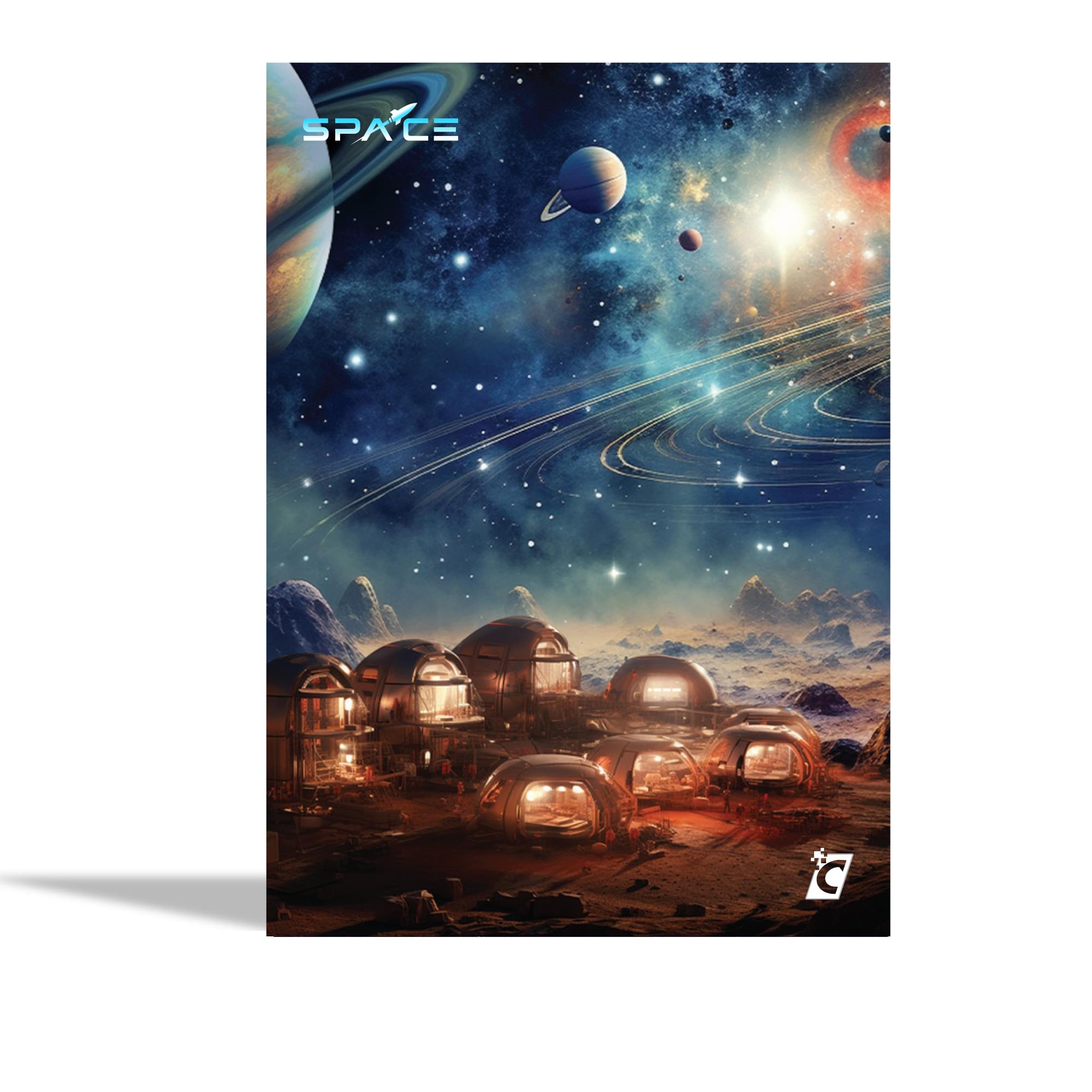 SPACE: Galactic Edition Trading Cards 8-Pack Mega Box
