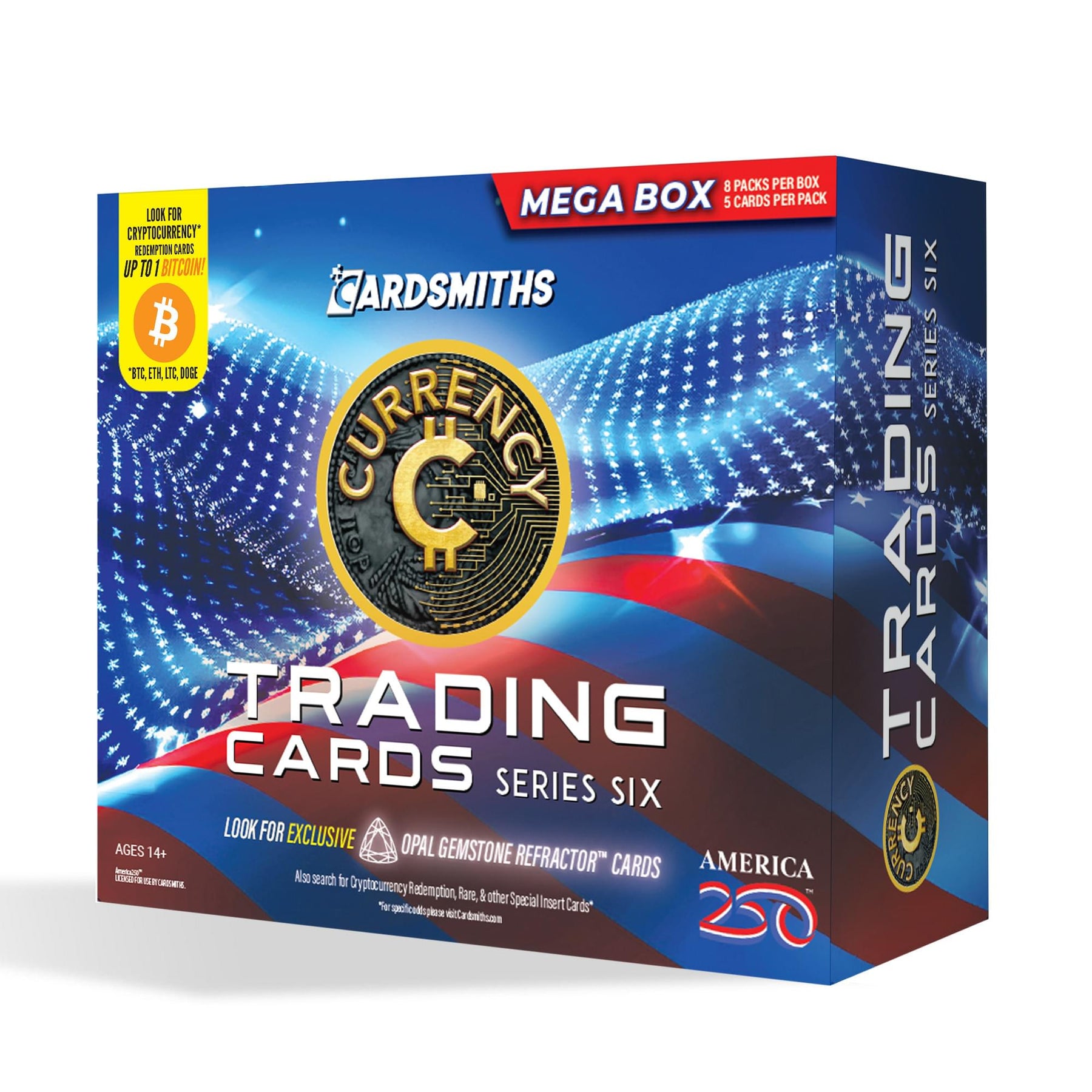 Currency Series 6 Trading Cards Mega Box Master Case | 24 Boxes