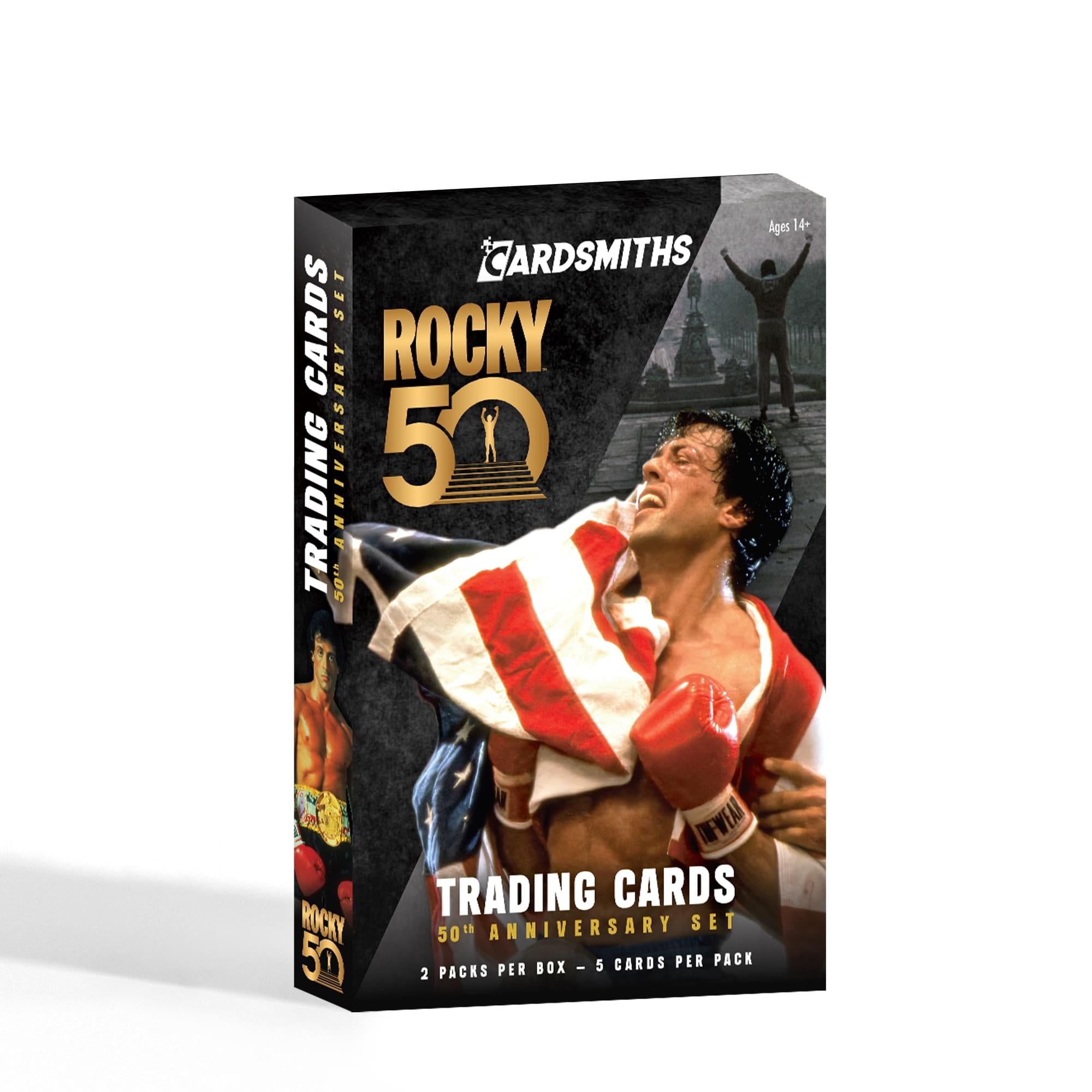 Rocky 50th Anniversary Trading Cards Collector Box Inner Carton | 12 Boxes