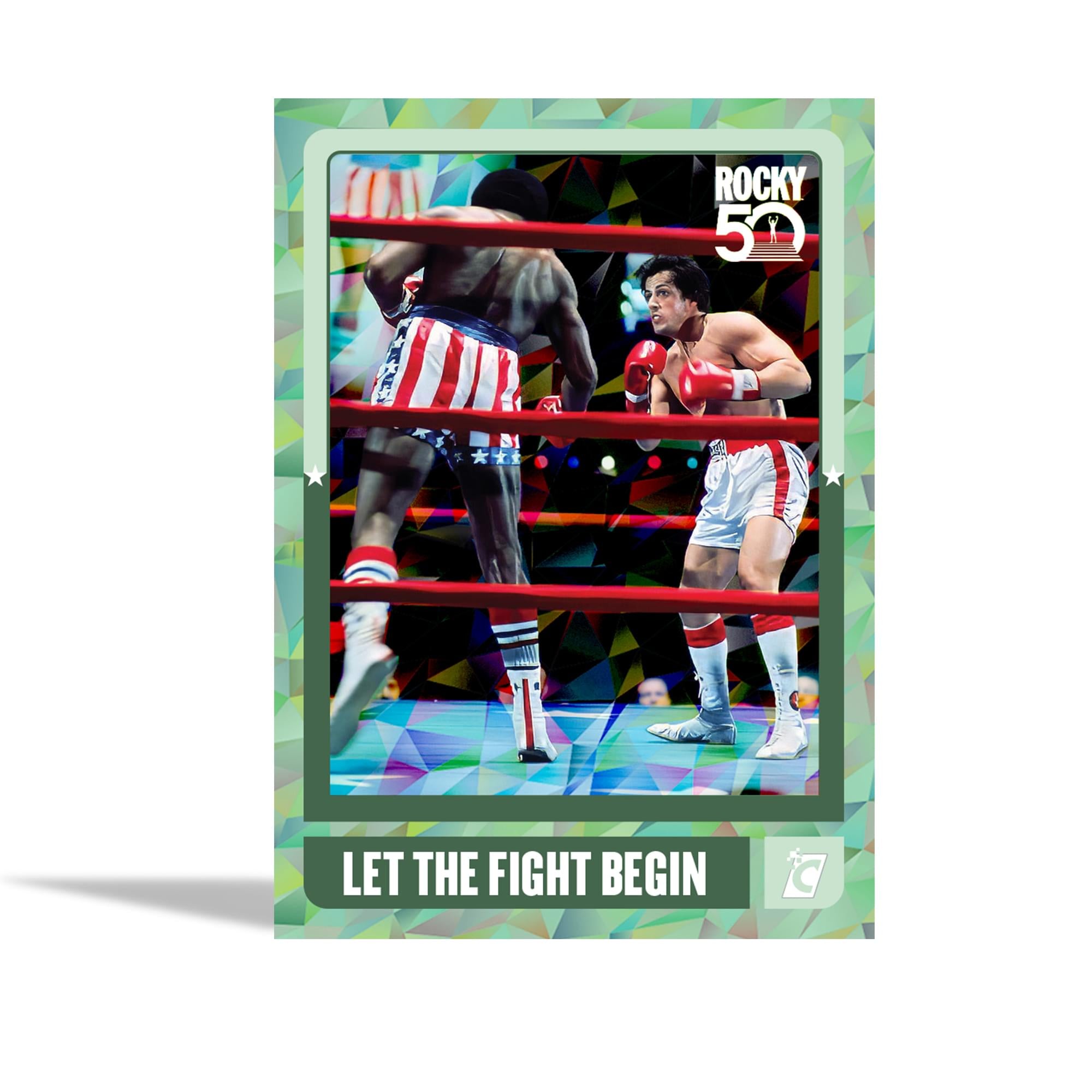 Rocky 50th Anniversary Trading Cards Collector Box Master Case | 48 Boxes
