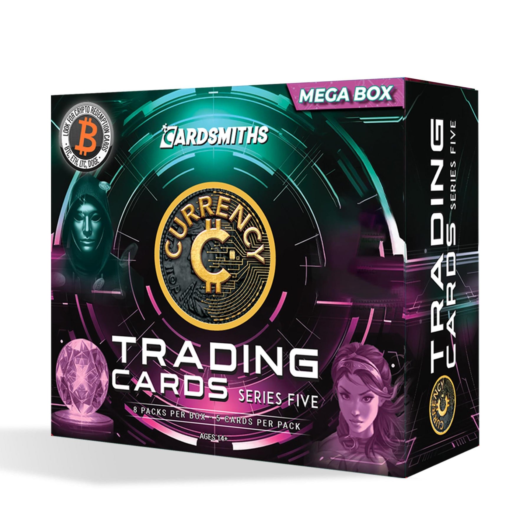 Currency Series 5 Trading Cards Mega Box Inner Carton | 6 Boxes