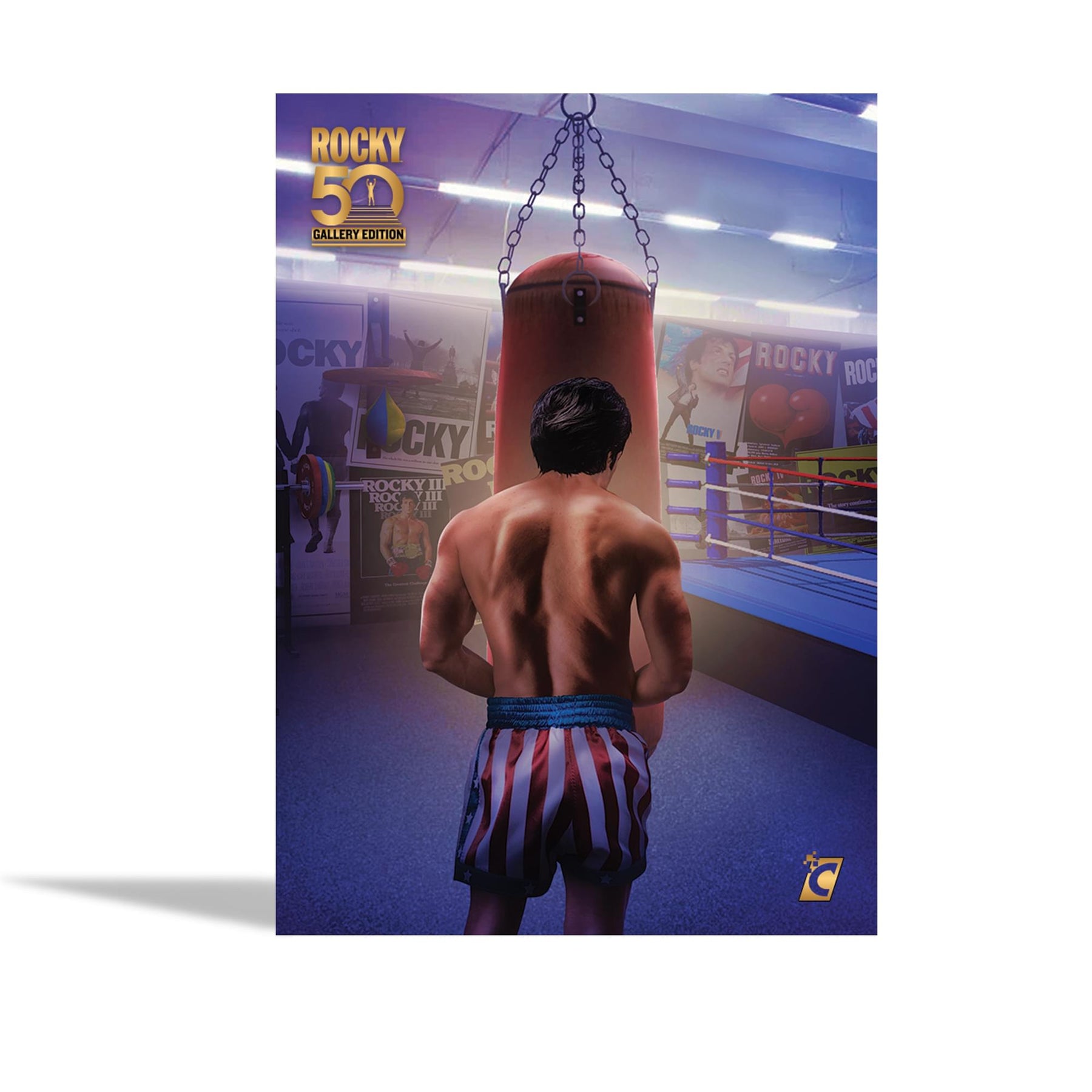 Rocky 50th Anniversary Trading Cards Mega Box Inner Carton | 6 Boxes