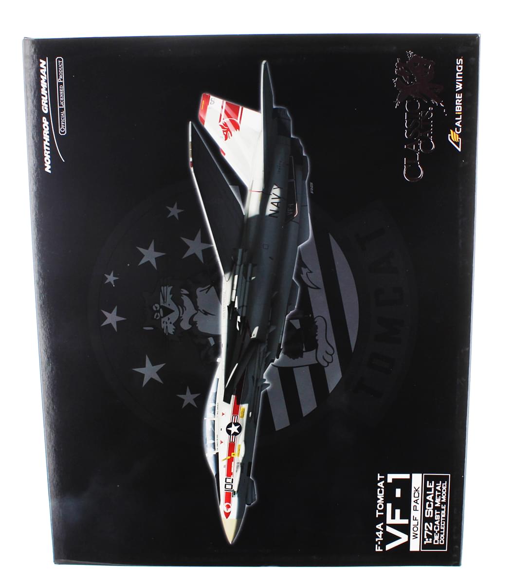 F-14B Tomcat 1/72 Diecast Model, USN VF-1 Wolfpack, NK100, USS Enterprise