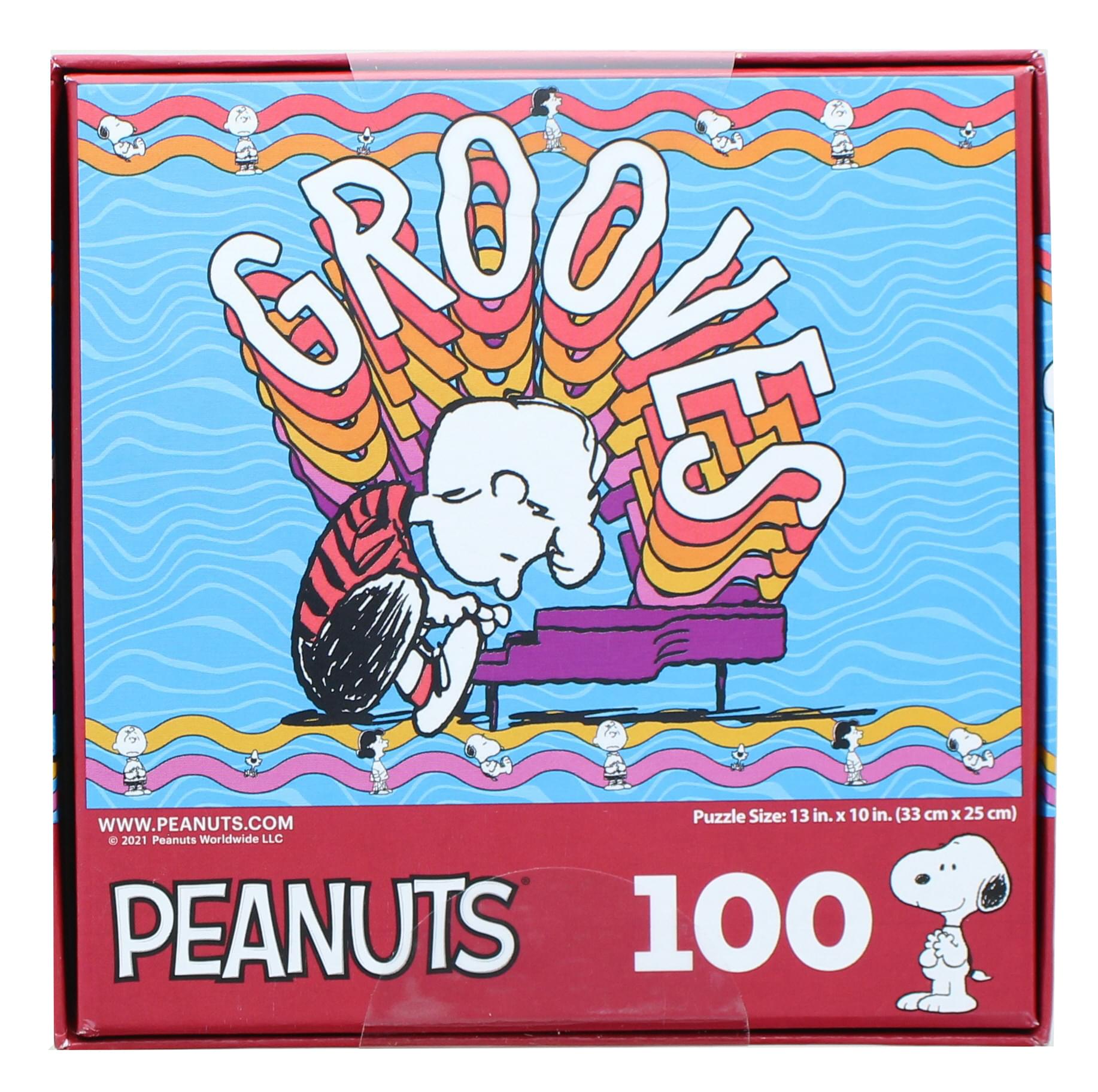 Peanuts 100 Piece Kids Jigsaw Puzzle | Peanuts Grooves