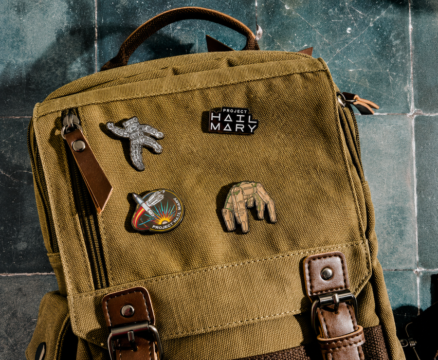 Project Hail Mary 4-Piece Enamel Pin Set