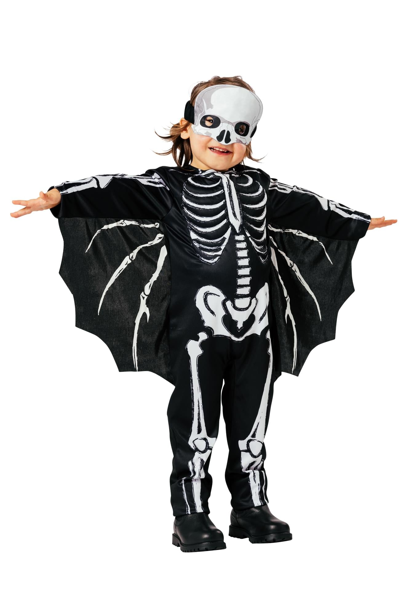 Skeleton Bat Toddler Costume | 2/4 Years