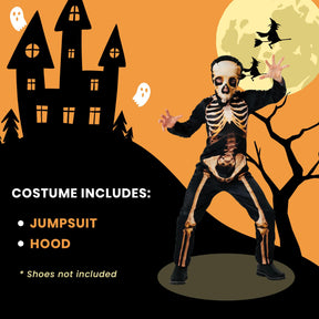 Skeleton Child Costume