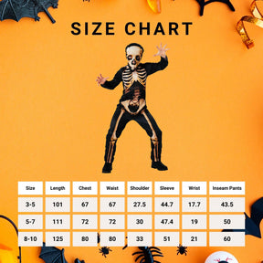 Skeleton Child Costume