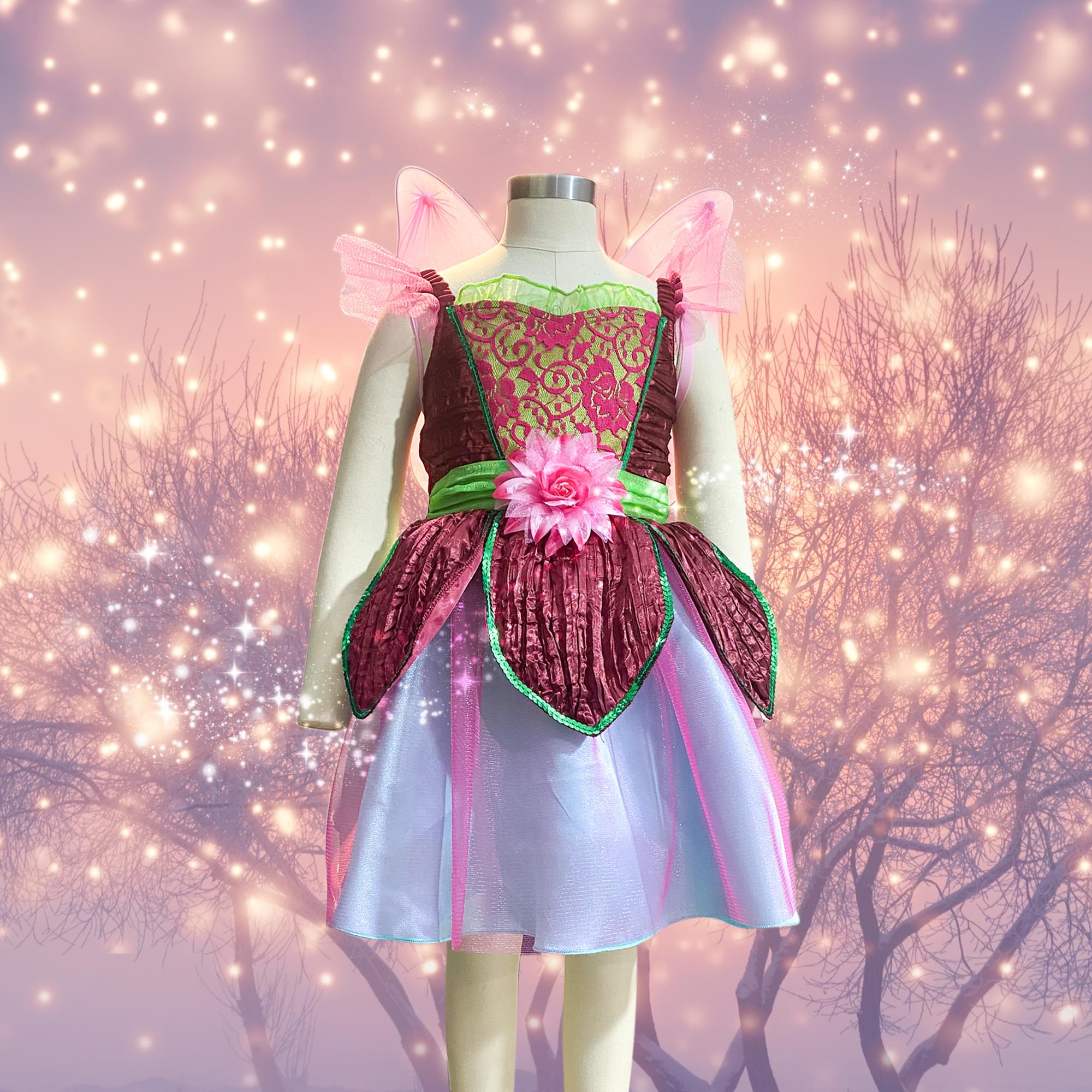 Pink Fairy Toddler Costume | 2/4 Years