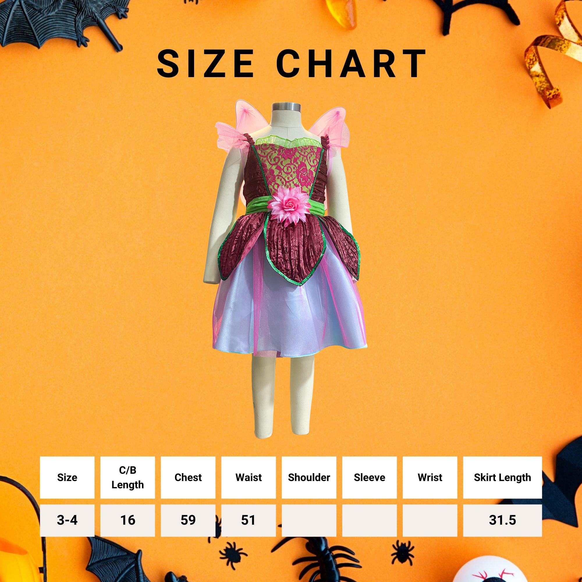 Pink Fairy Toddler Costume | 2/4 Years