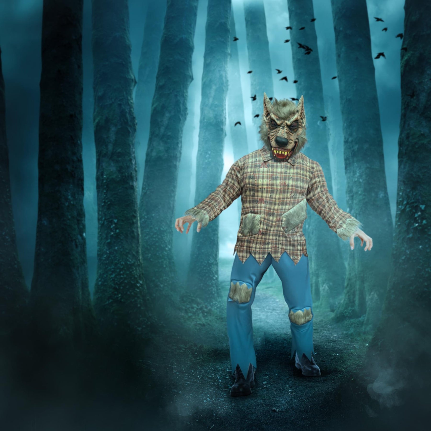 Werewolf Adult Costume | One Size Fits Most