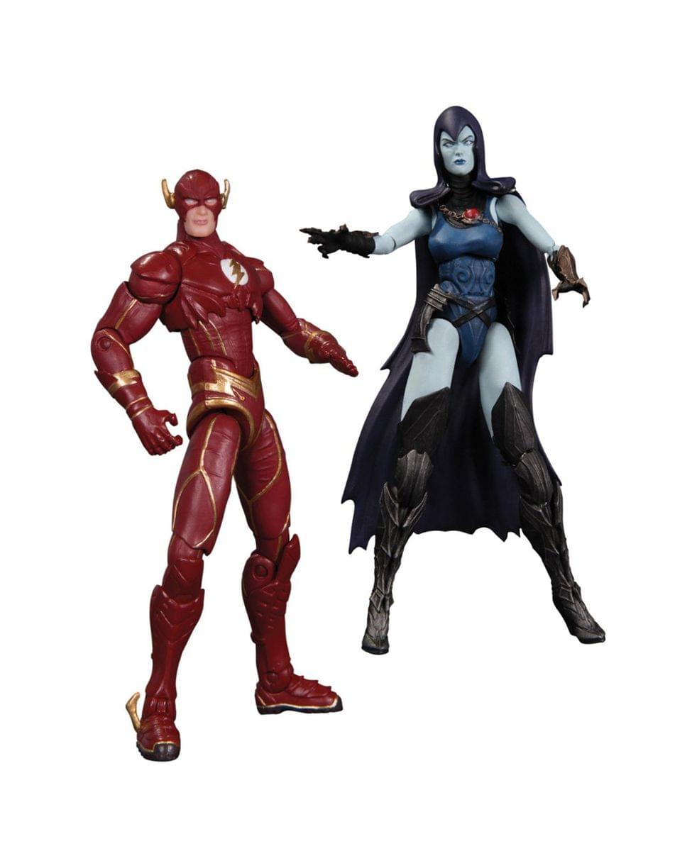 DC Comics 3 3/4" Injustice Gods Among Us Action Figures: The Flash Vs. Raven