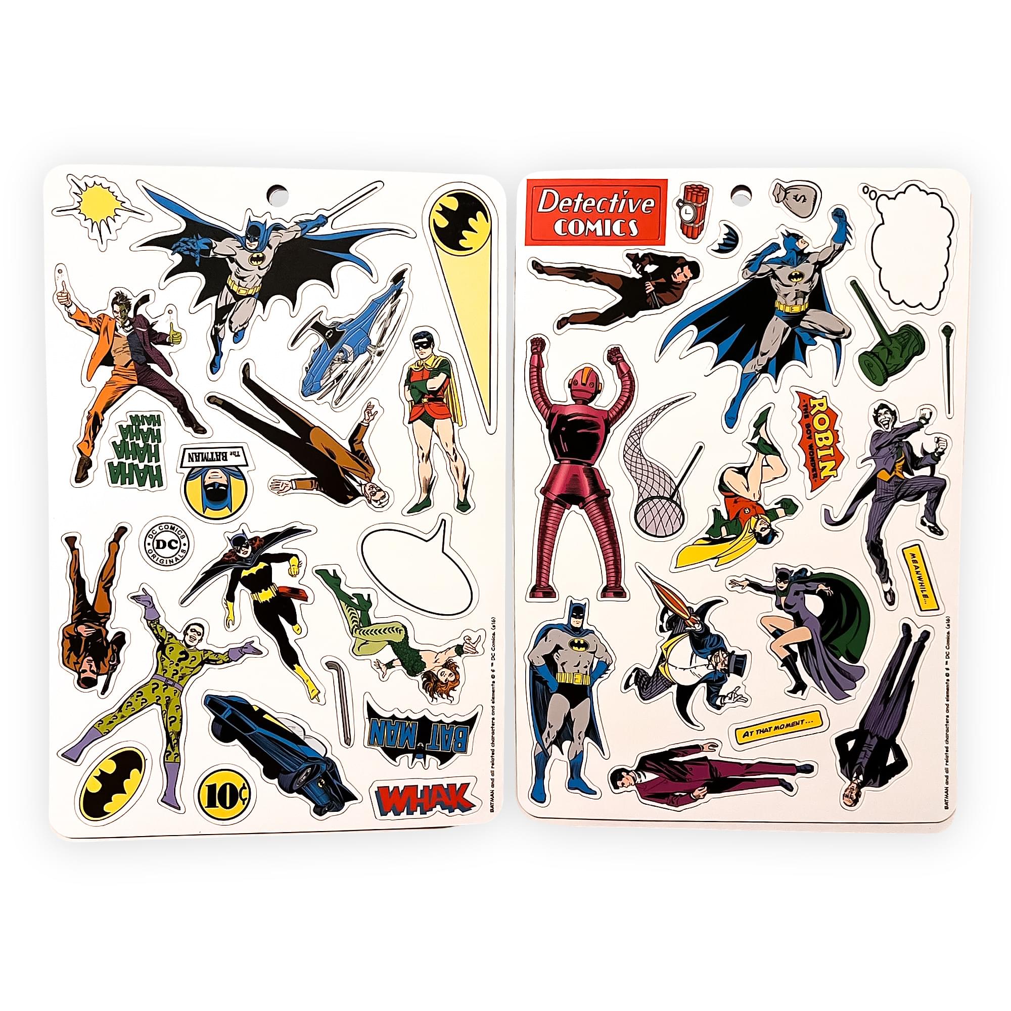 Batman Magnetic Action Set, 2 Sheets