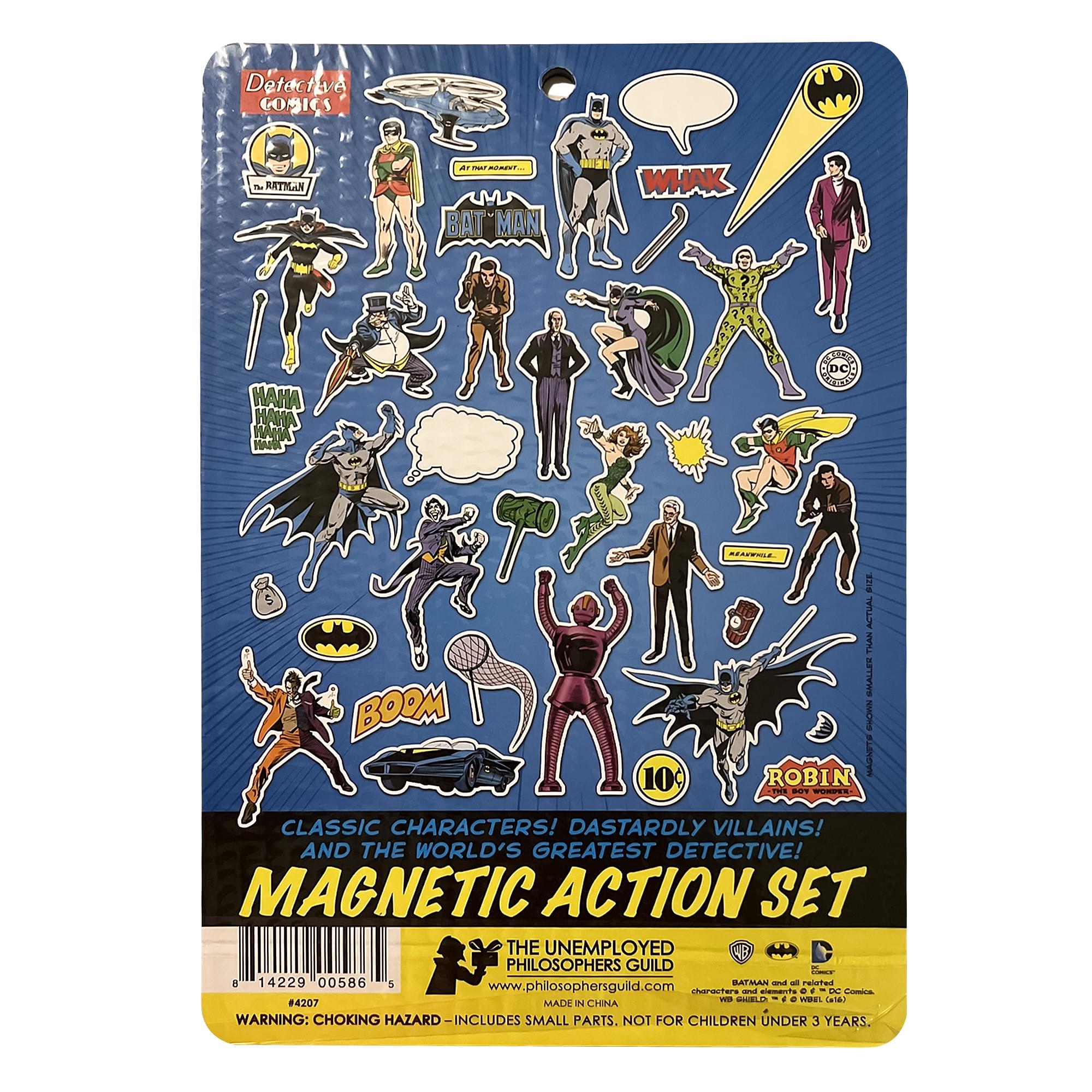 Batman Magnetic Action Set, 2 Sheets