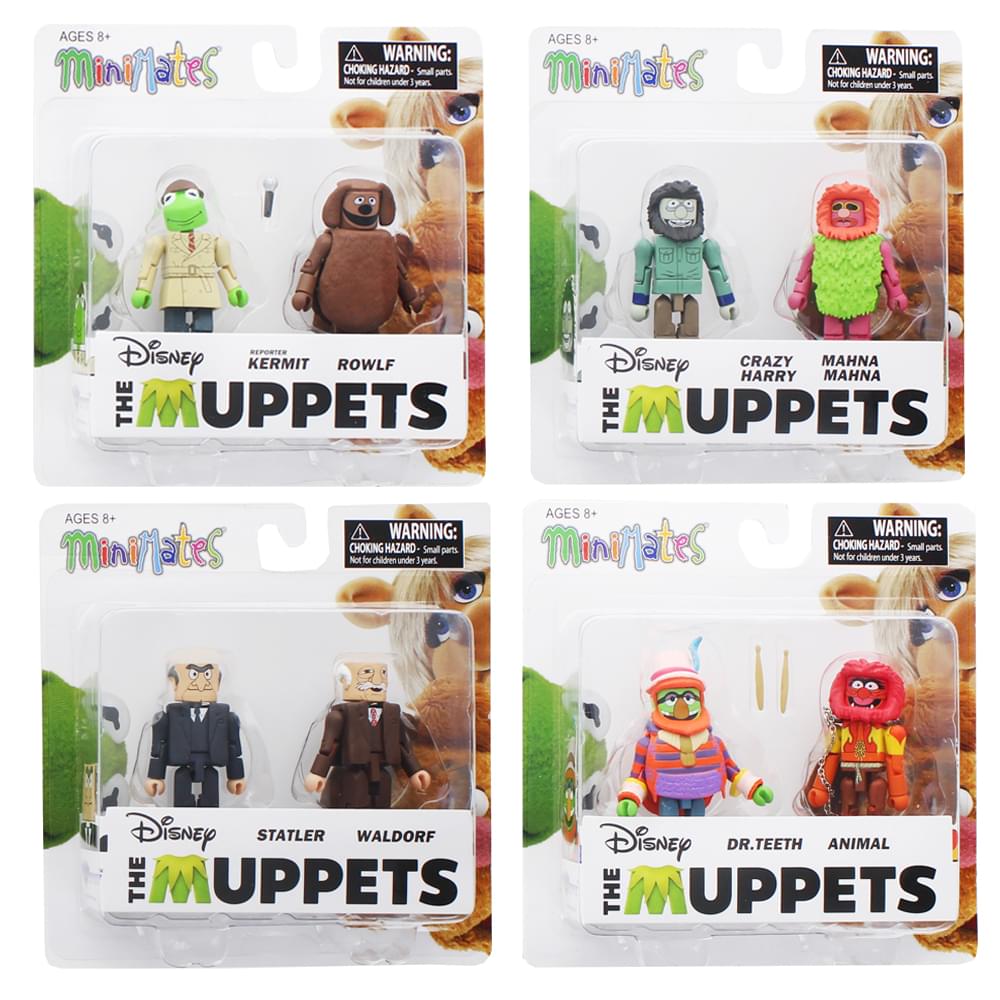 Muppets Minimates Series 2 2-Pack: Set of 8