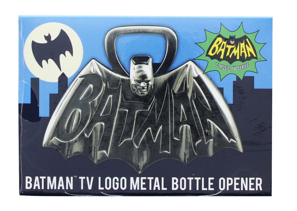 Batman 1966 TV Logo 4" Metal Bottle Opener