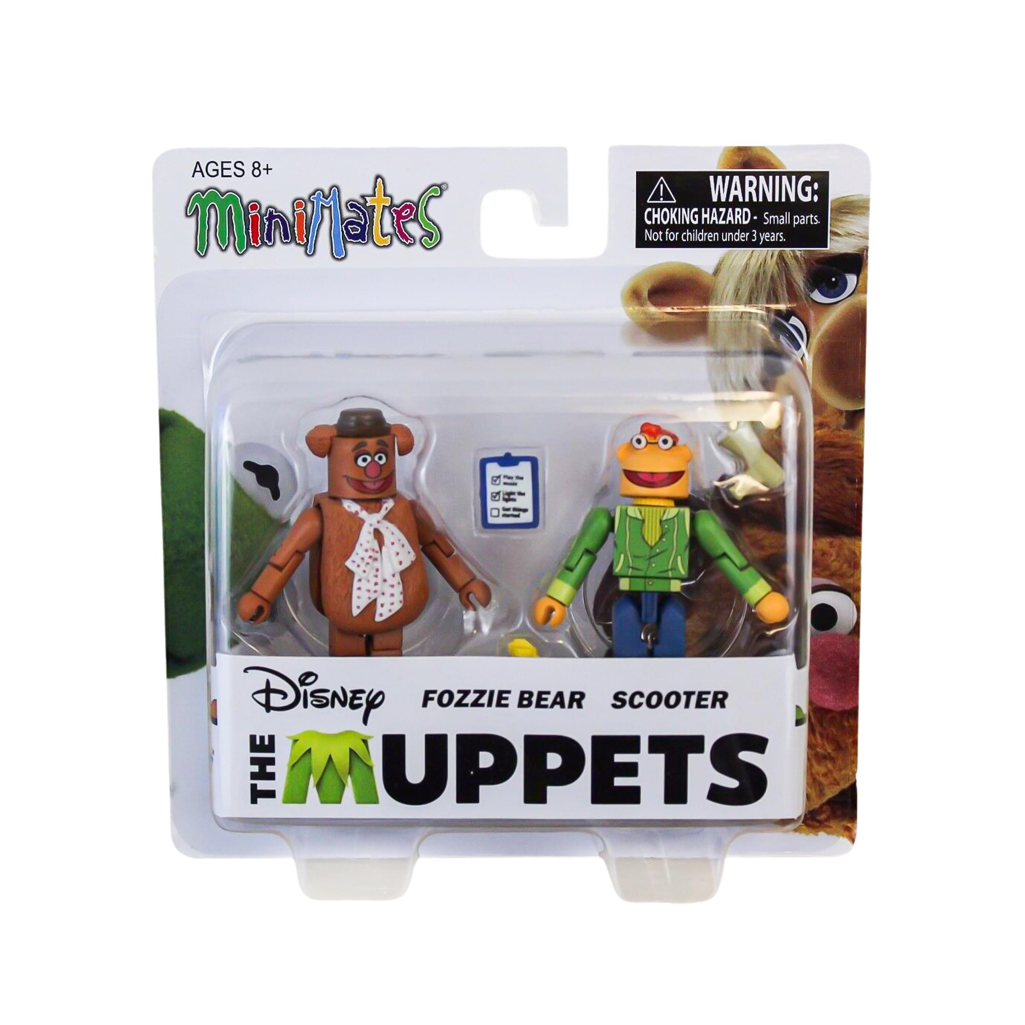 Muppets Minimates Series 1 2-Pack: Fozzie Bear & Scooter