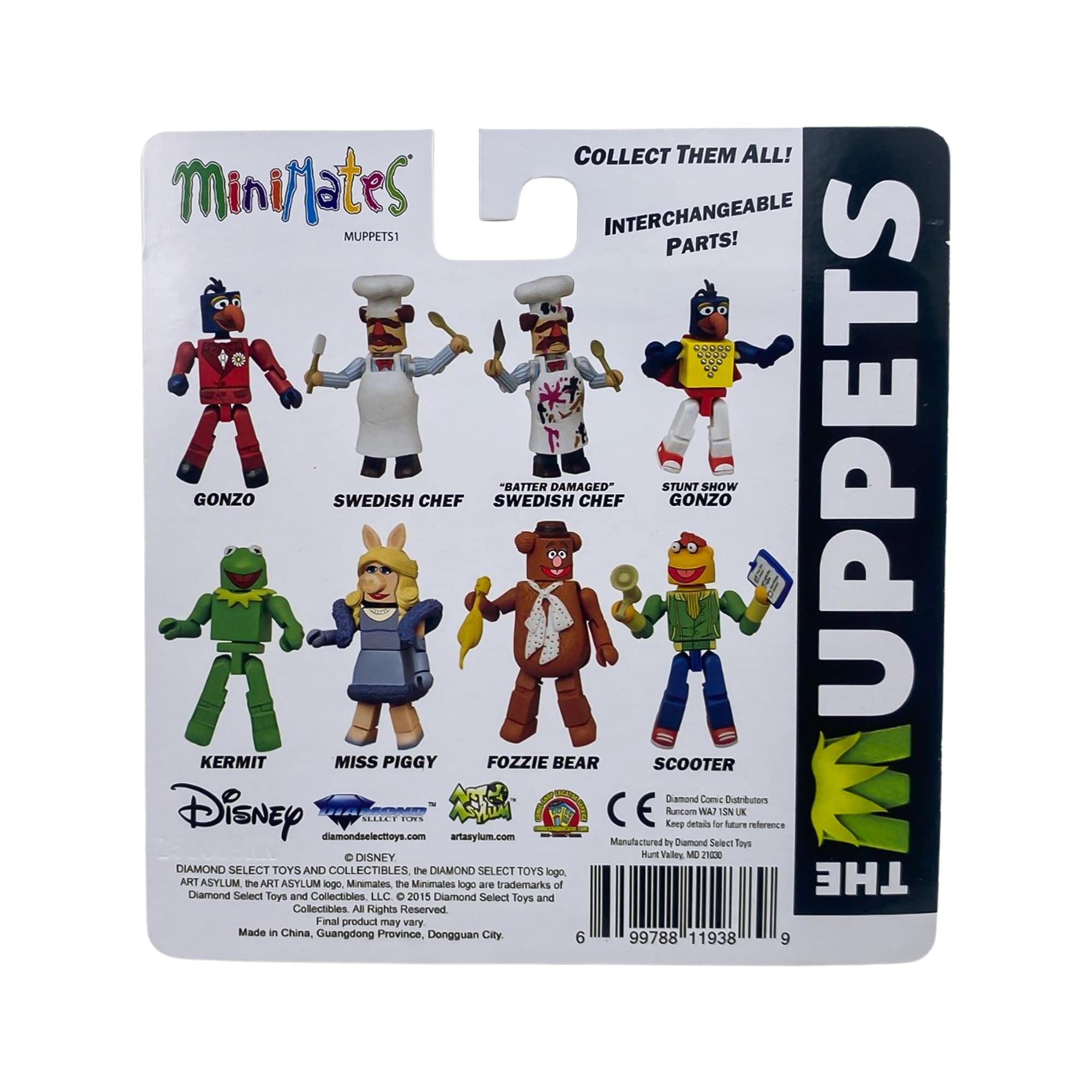 Muppets Minimates Series 1 2-Pack: Gonzo & Swedish Chef