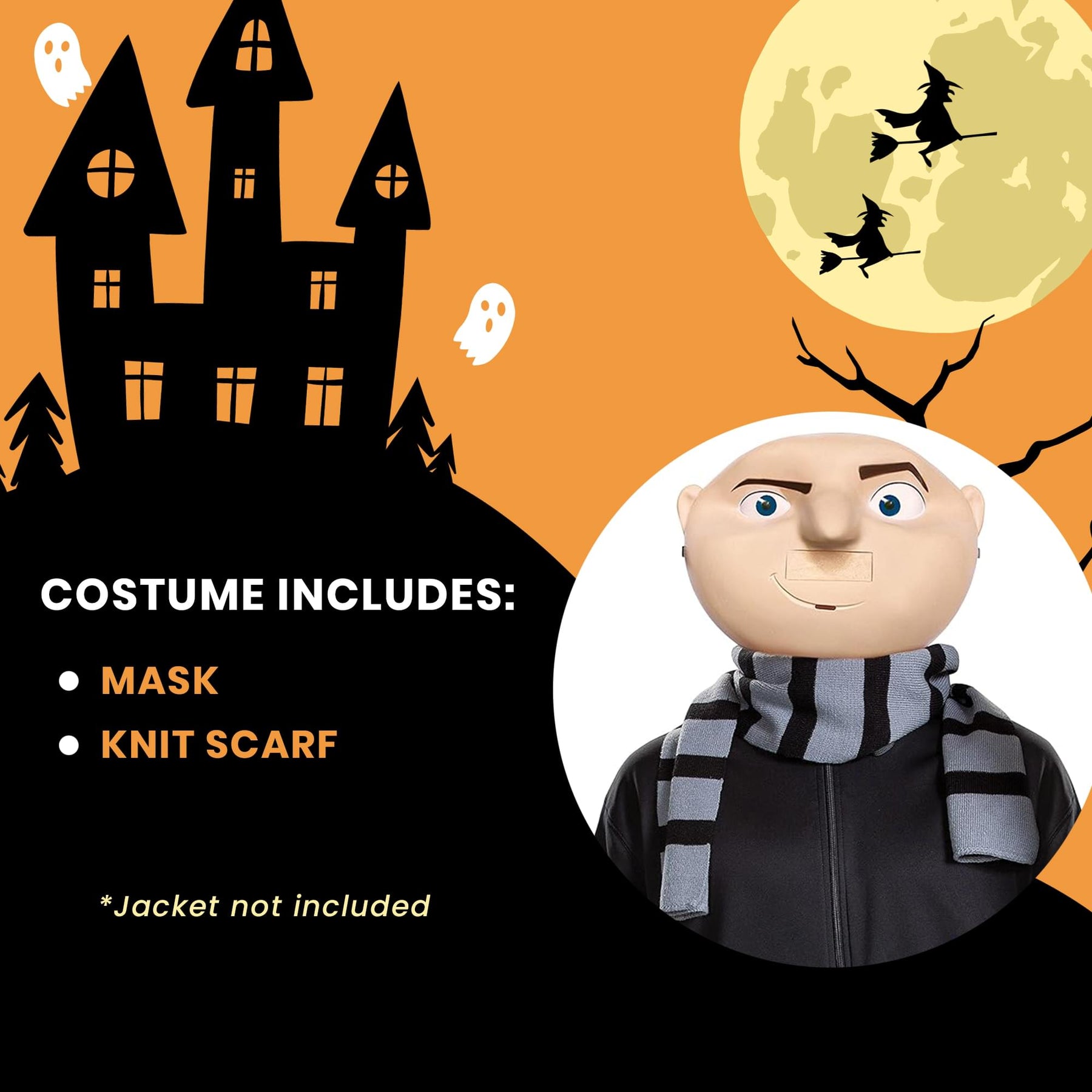 Despicable Me Gru Adult Costume Kit | One Size