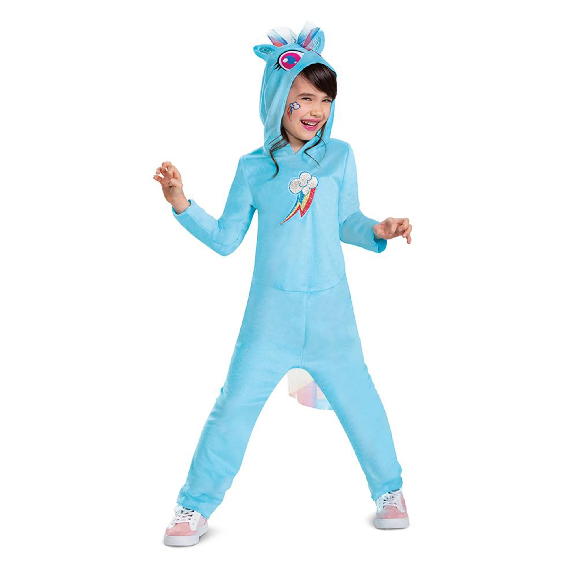 Hasbro Costume My Little Pony Rainbow Dash Classico Per Bambina - Taglia X-Small (3T-4T)
