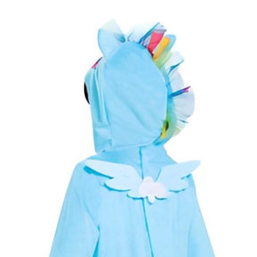 My Little Pony Rainbow Dash Girls Hooded Costume Jumpsuit