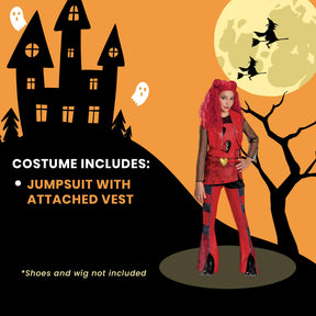 Descendants 4 Red Classic Girls Costume