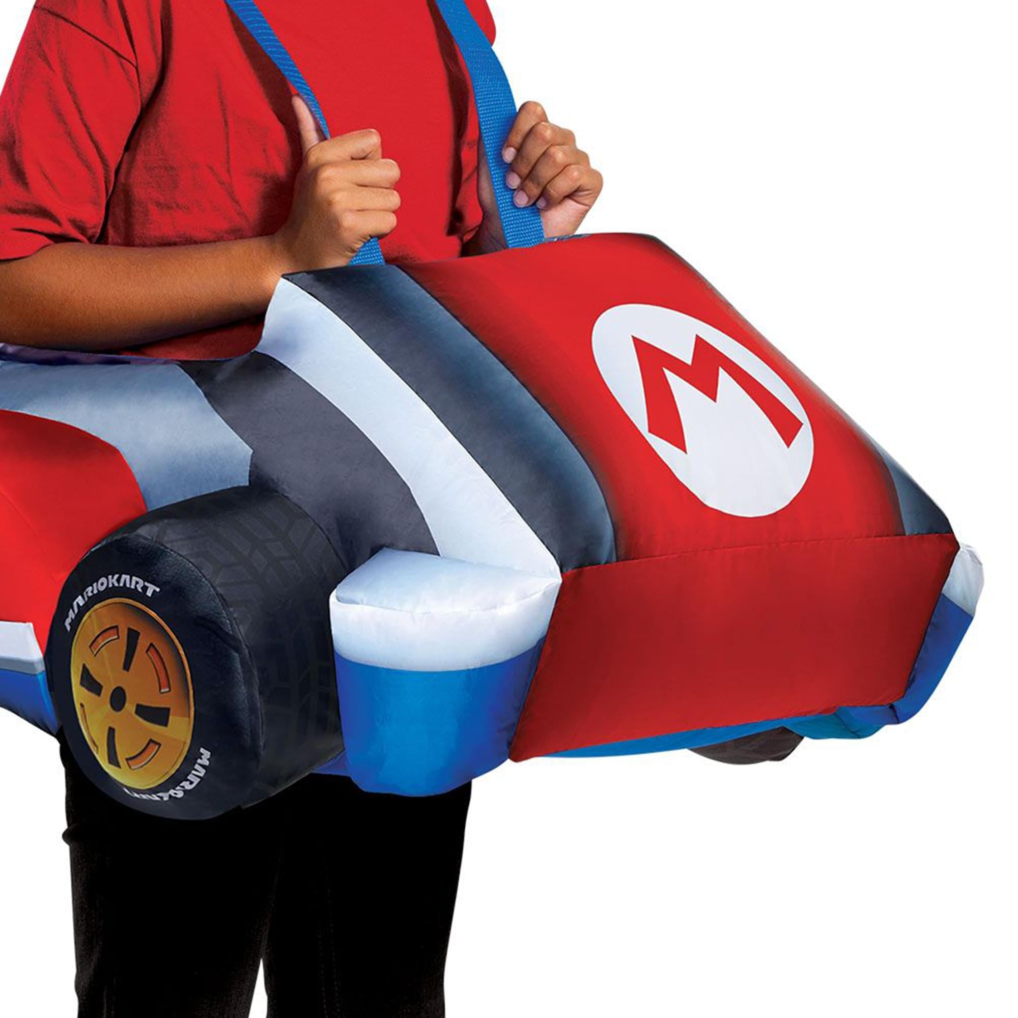 Mario Kart Mario Inflatable Child Costume | One Size