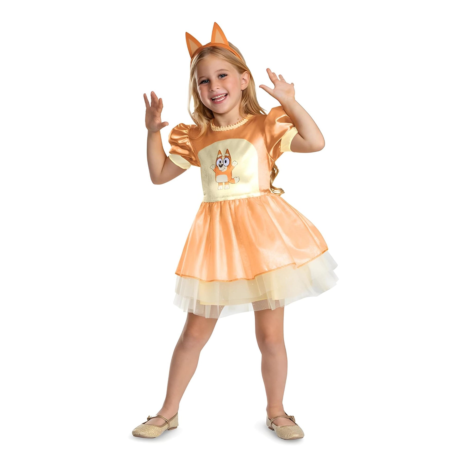 Bluey Bingo Dress Classic Toddler Costume 2T