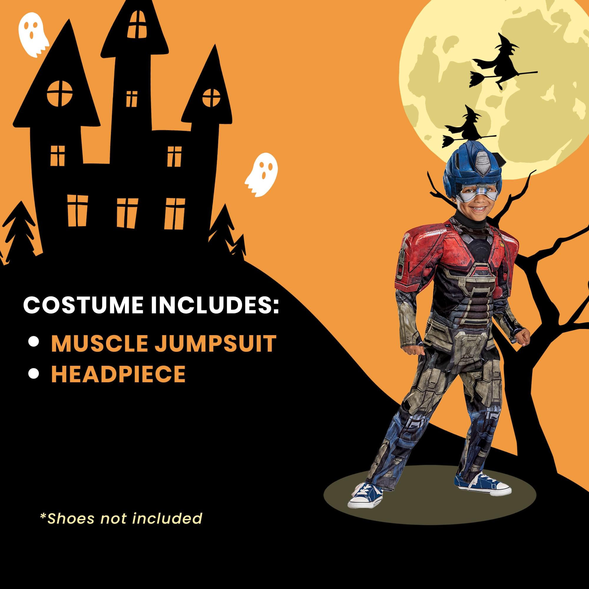 Transformers One Orion/Optimus Muscle Toddler Costume