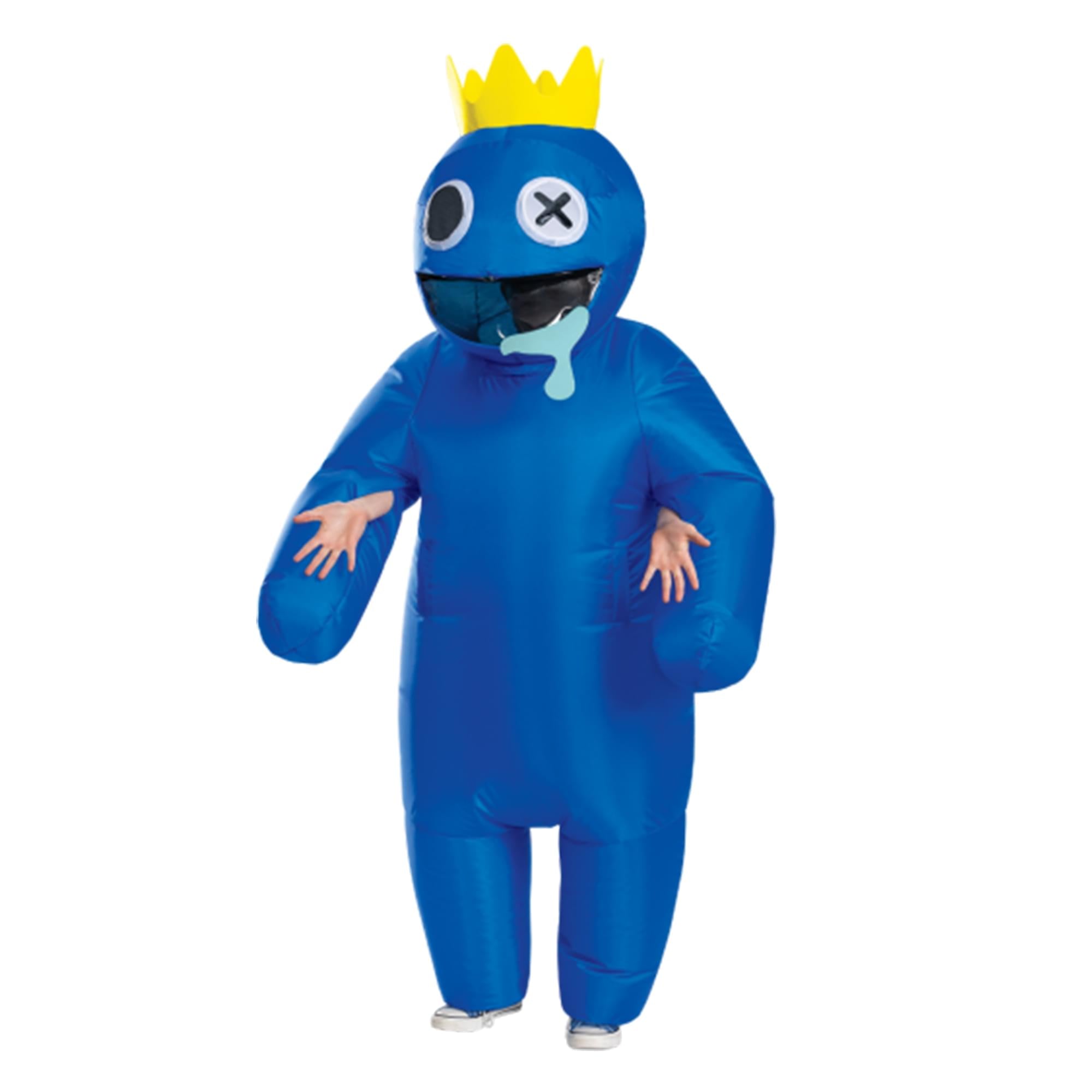 Rainbow Friends Blue Inflatable Child Costume | One Size