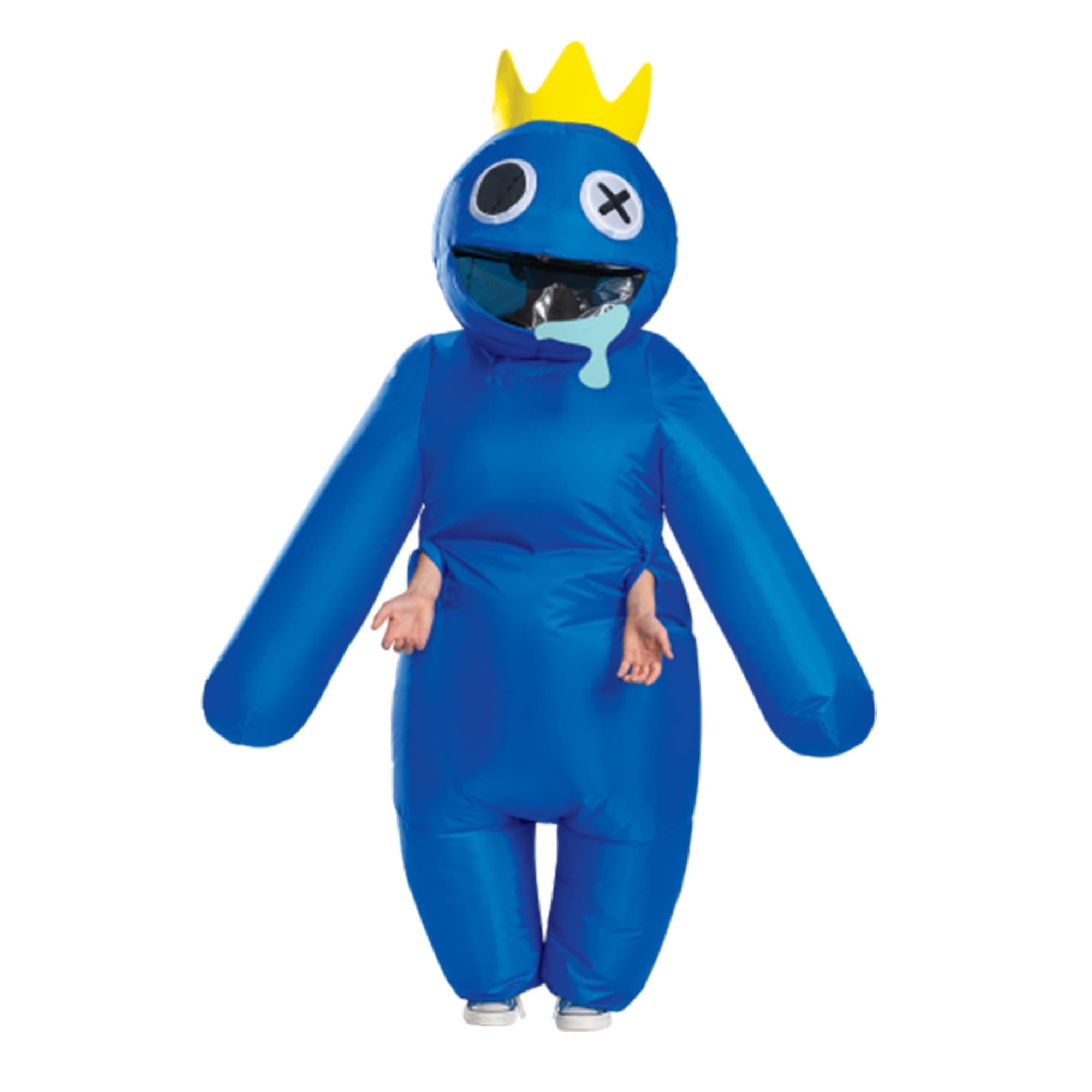 Rainbow Friends Blue Inflatable Child Costume | One Size