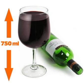 Extra Large 750 ml Wine Glass