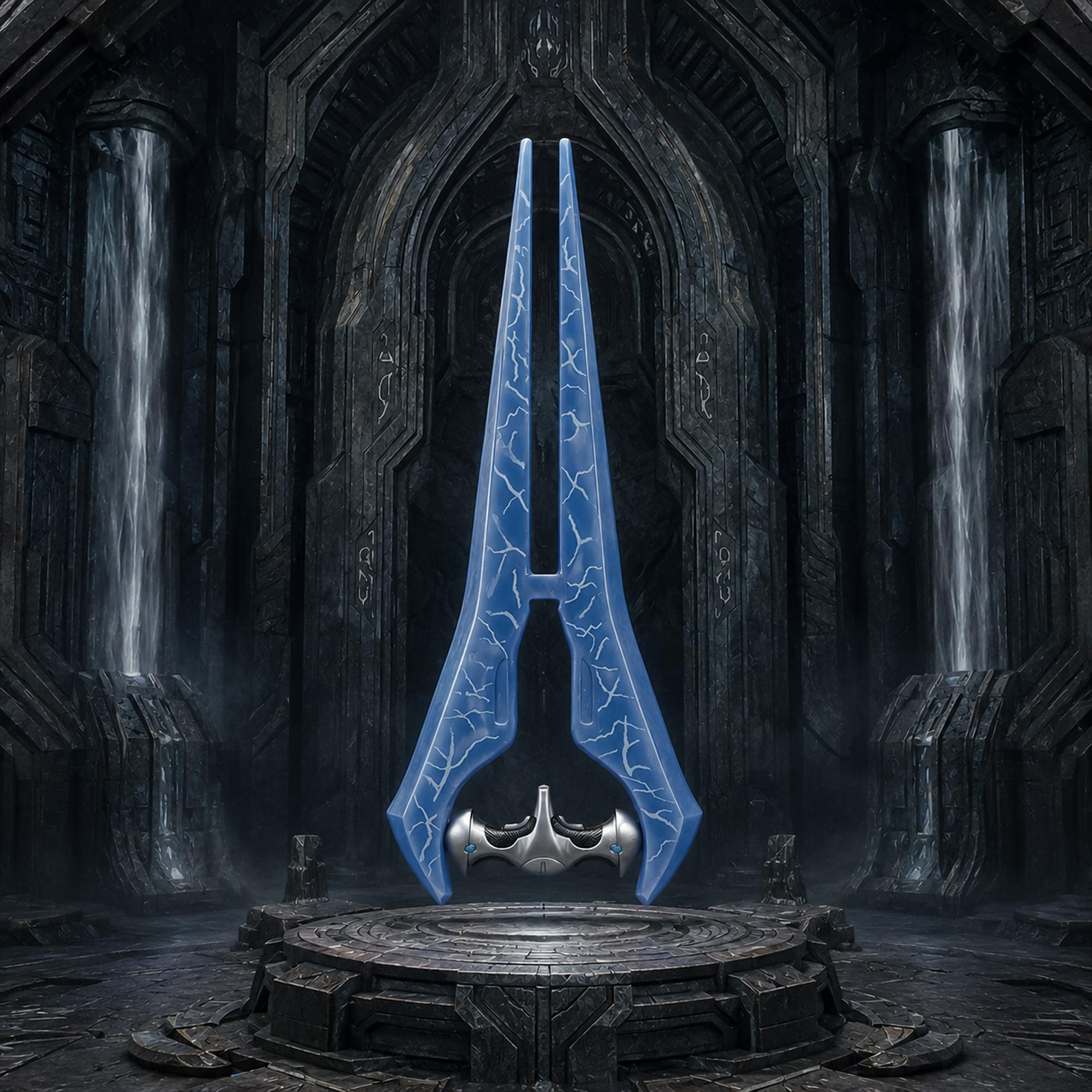 Halo Deluxe Light-Up Energy Sword Costume Accessory