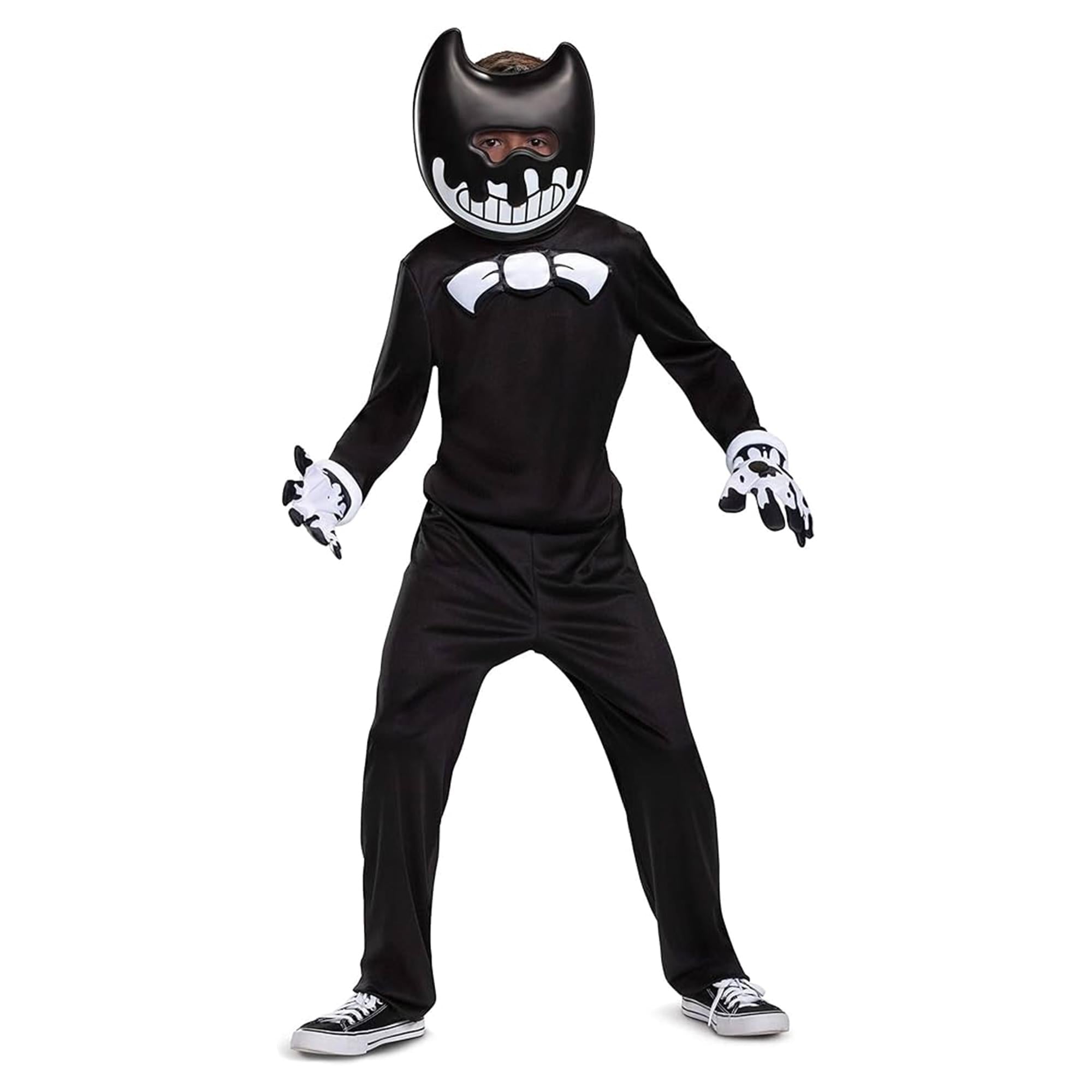 Bendy Ink Bendy Child Costume Half Mask | One Size
