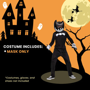 Bendy Ink Bendy Child Costume Half Mask | One Size
