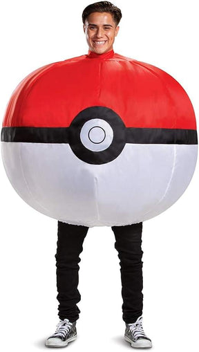 Pokemon Poke Ball Inflatable Adult Costume | One Size