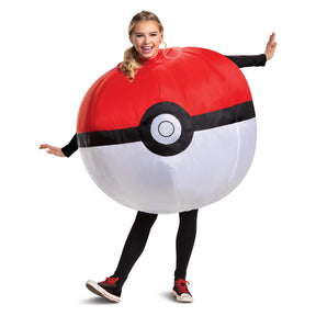 Pokemon Poke Ball Inflatable Child Costume | One Size