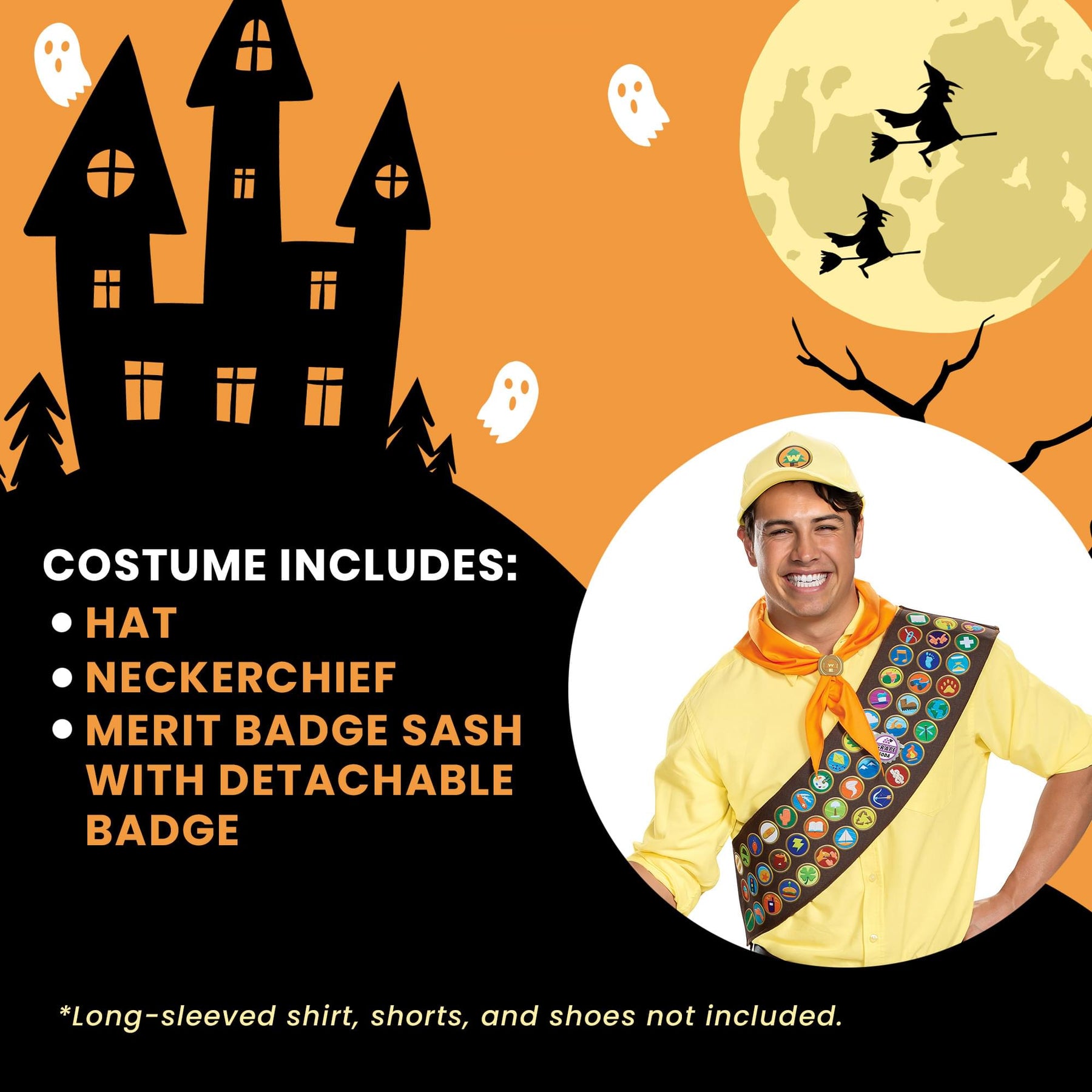 Disney/Pixar UP Russell Adult Costume Accessory Kit