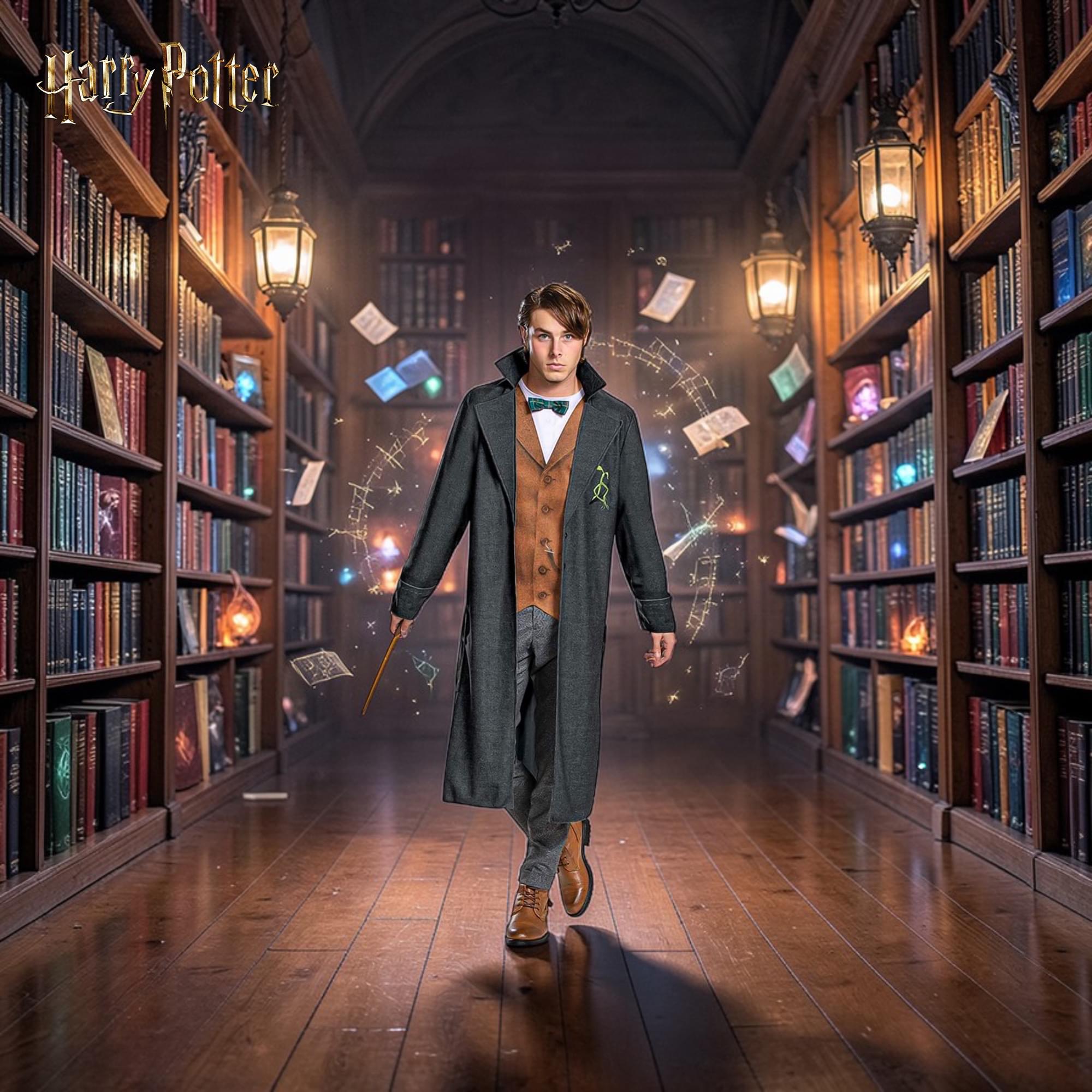 Fantastic Beasts Newt Scamander Deluxe Adult Costume | L/XL (42-46)