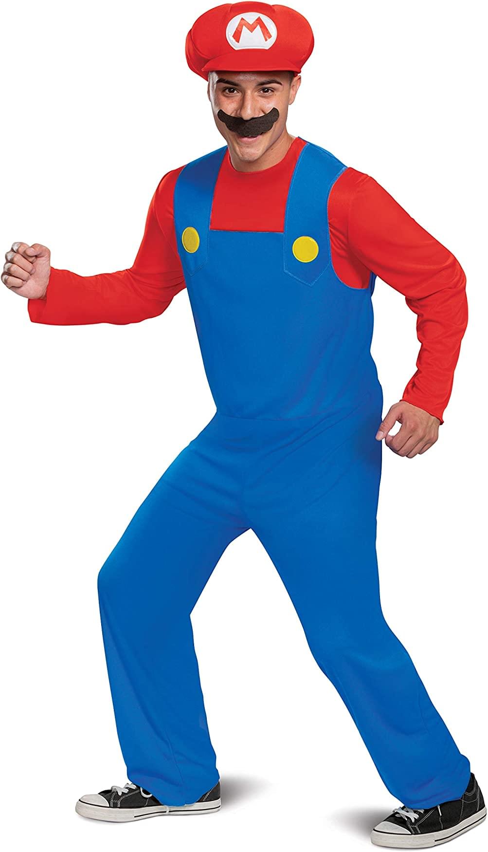 Super Mario Bros. Mario Classic Adult Costume