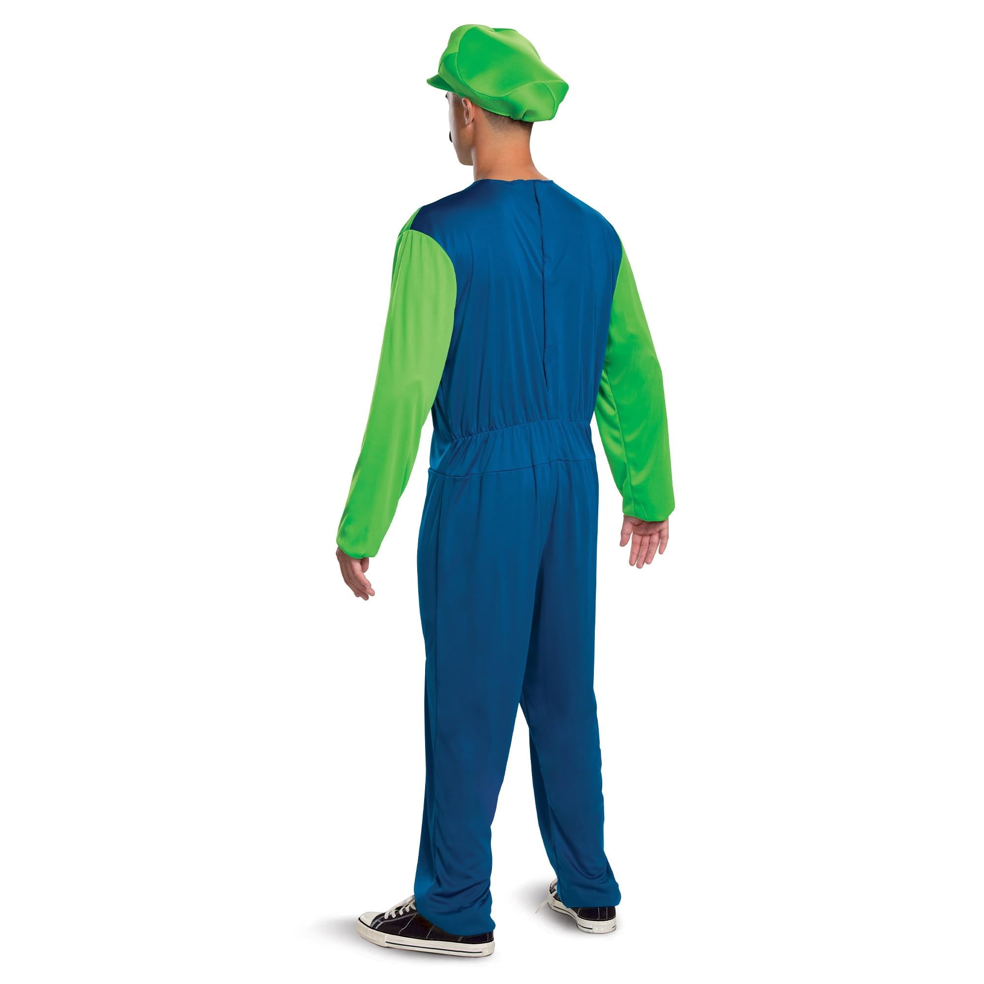 Super Mario Bros. Luigi Classic Adult Costume
