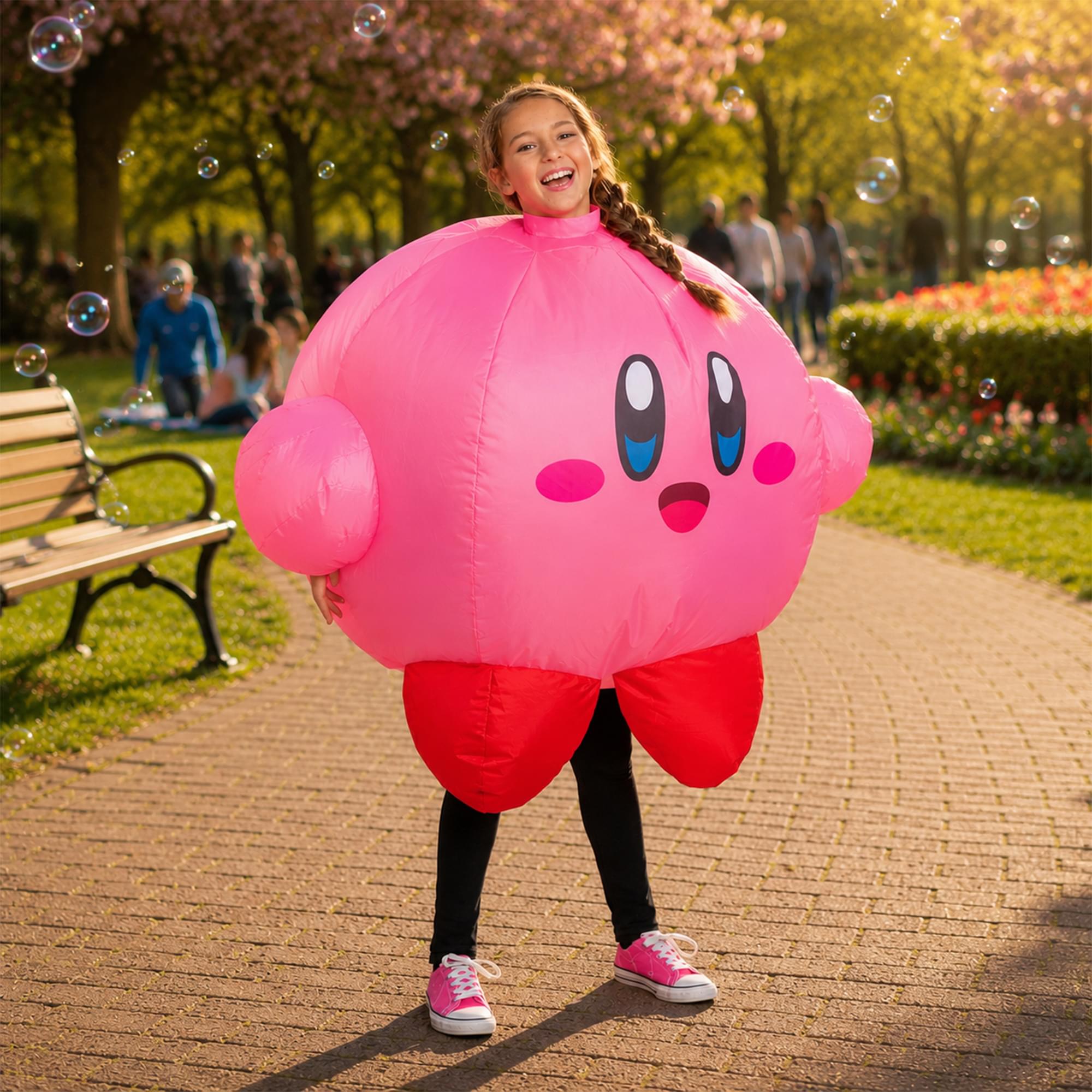 Kirby Inflatable Child Costume | One Size