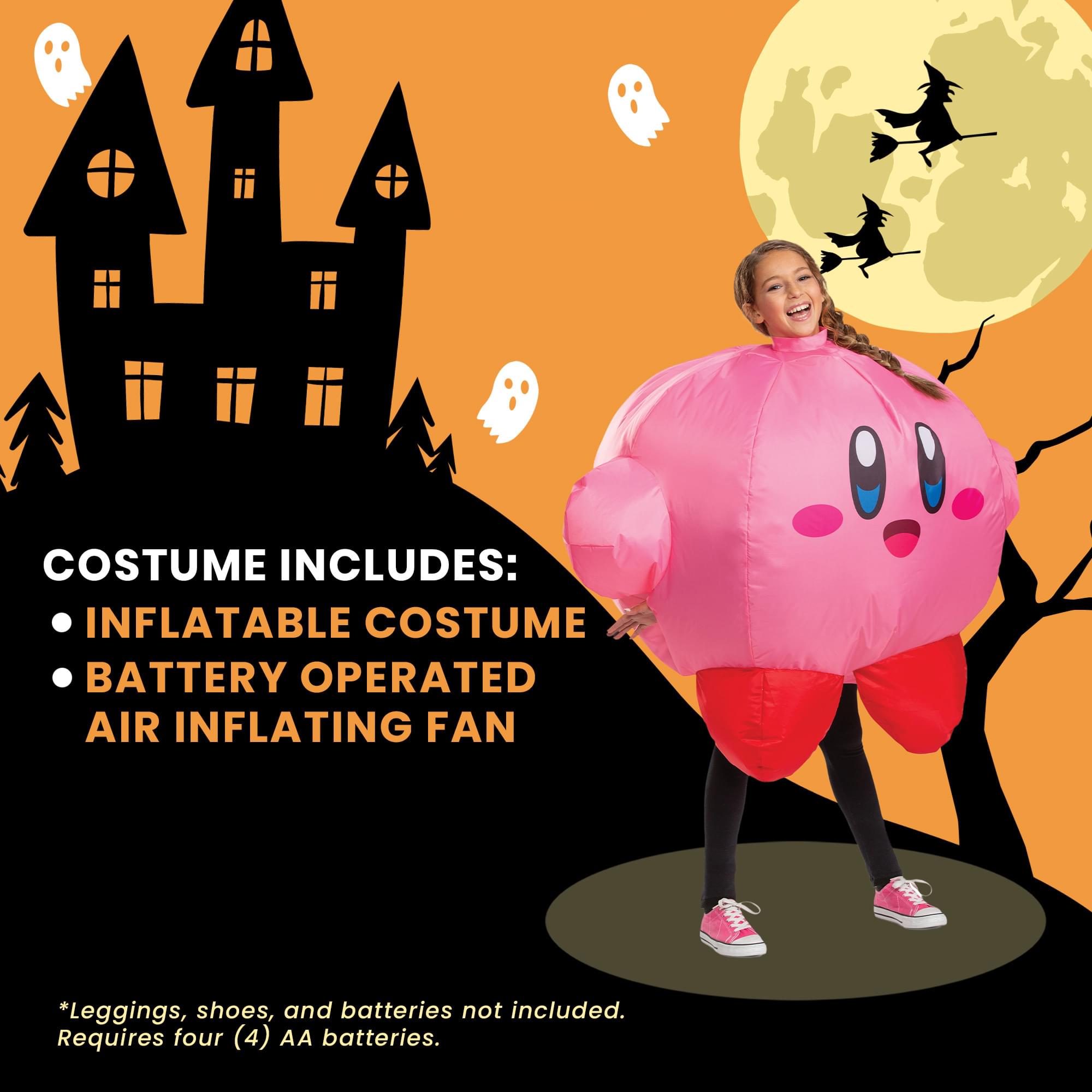 Kirby Inflatable Child Costume | One Size