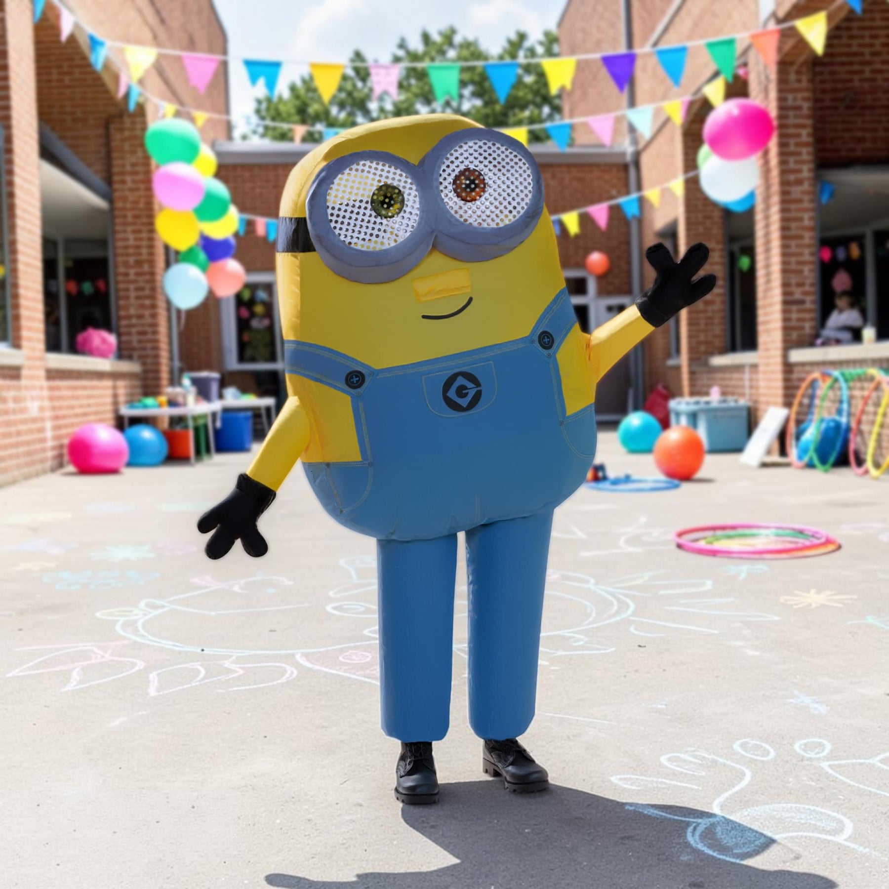 Minions Bob Inflatable Child Costume | One Size