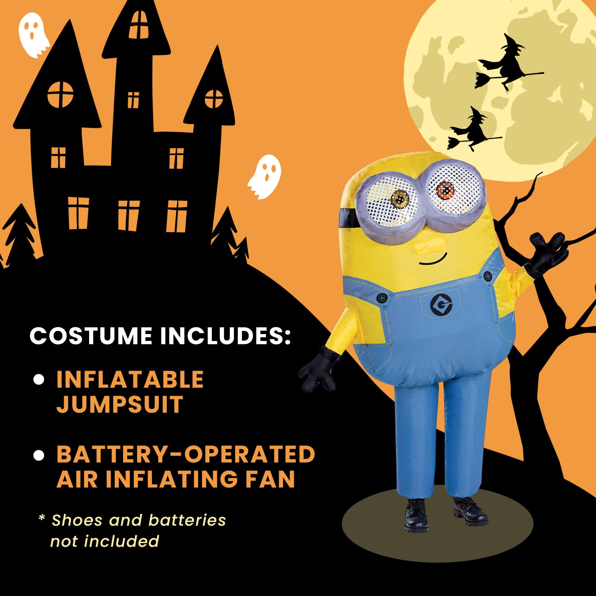 Minions Bob Inflatable Child Costume | One Size