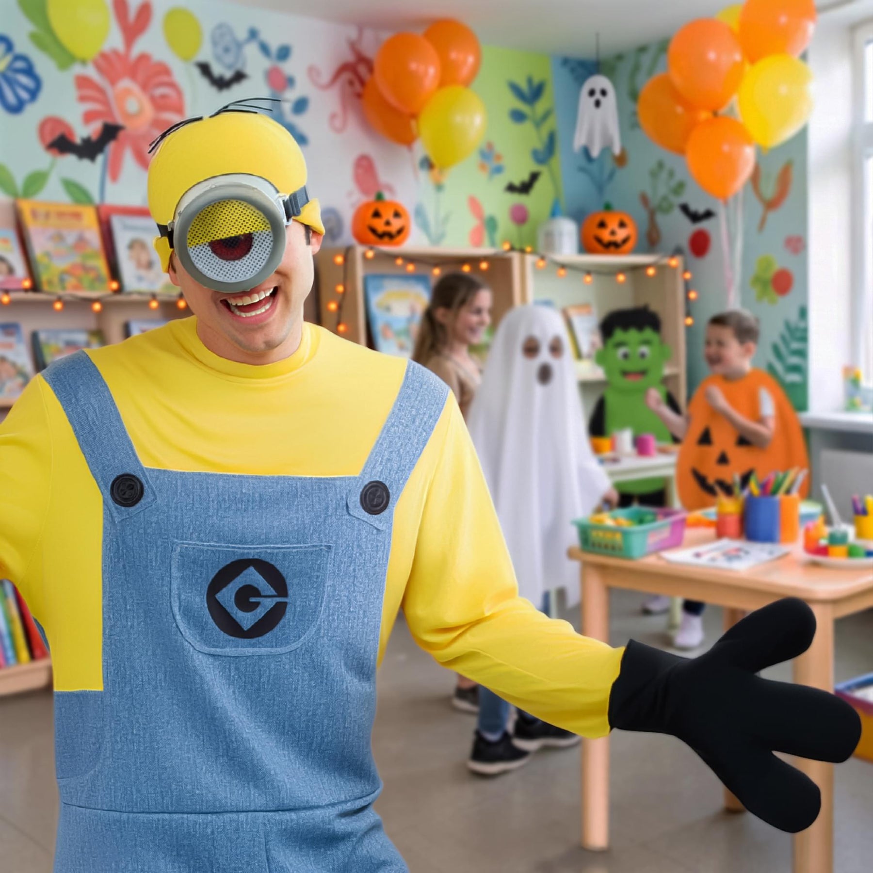 Minions Stuart Deluxe Adult Costume