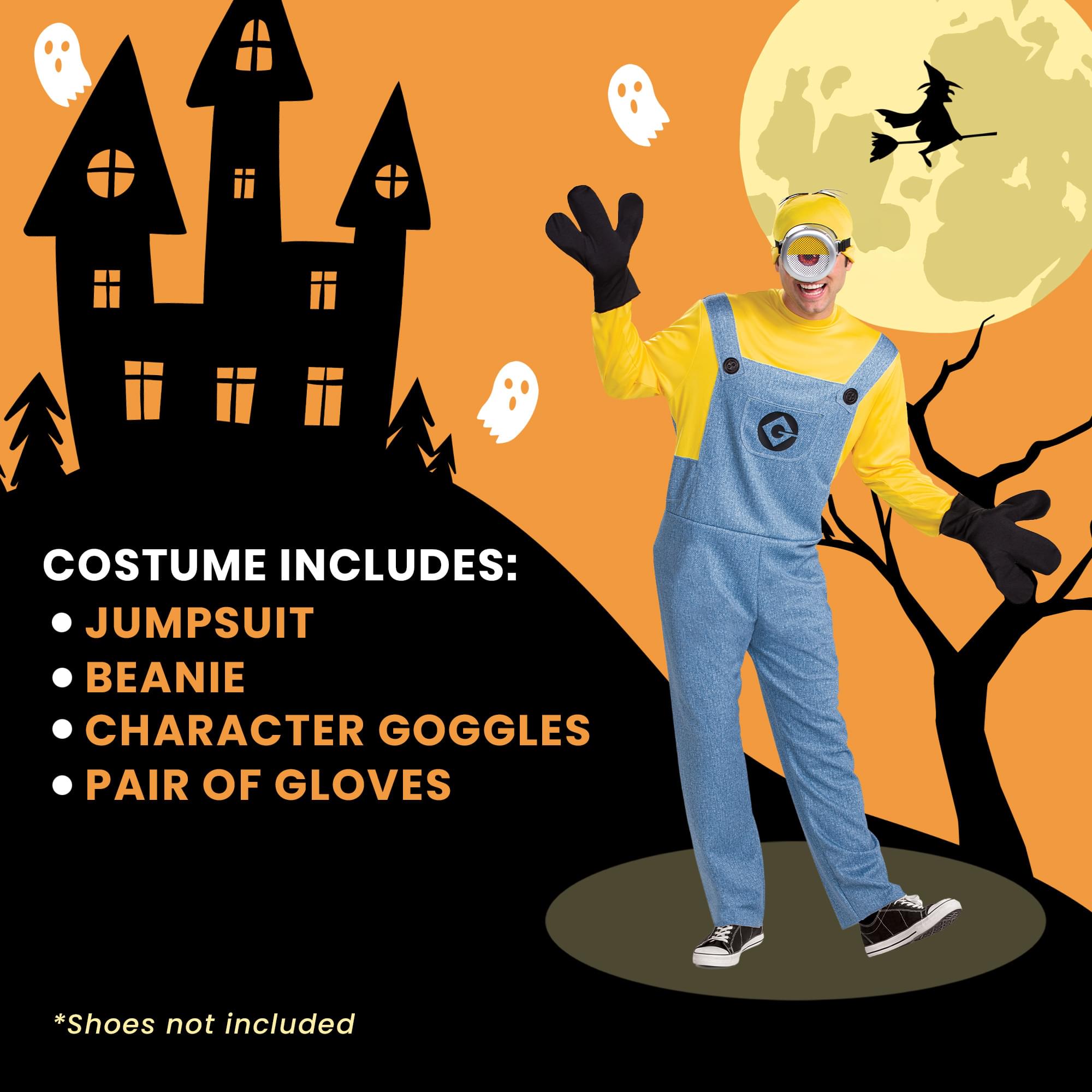 Minions Stuart Deluxe Adult Costume