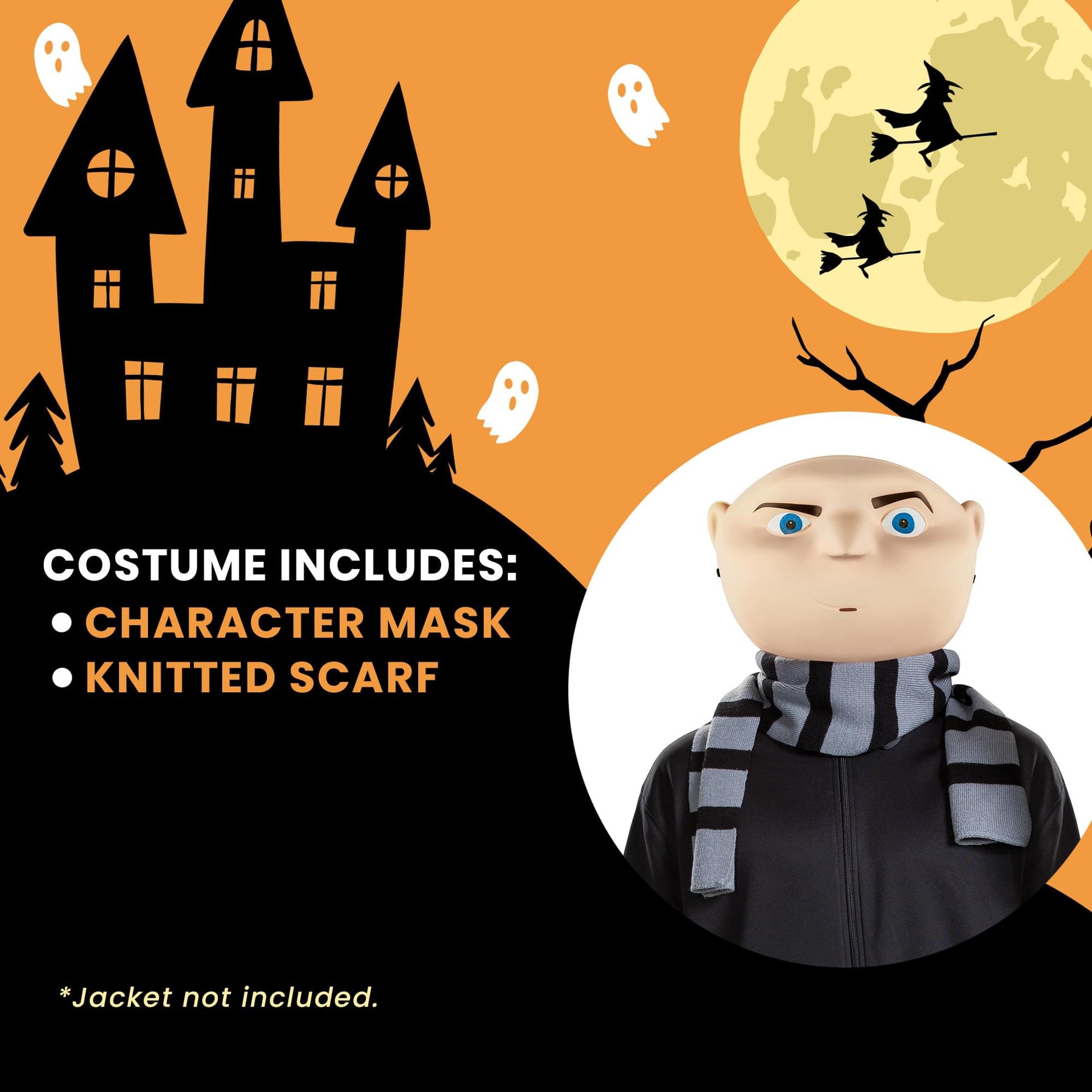 Despicable Me Gru Adult Costume Kit | One Size